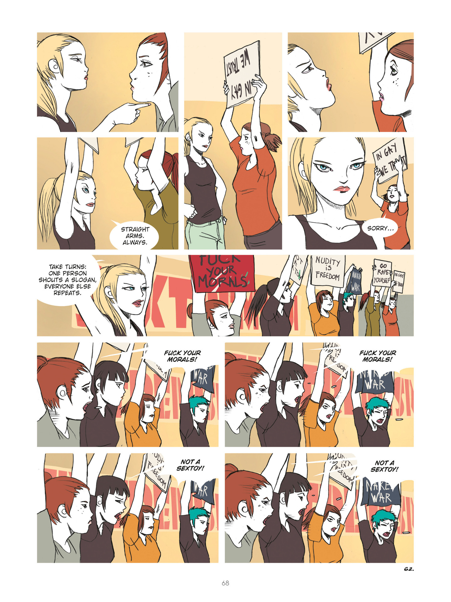 Read online Diary of A Femen comic -  Issue # TPB - 70