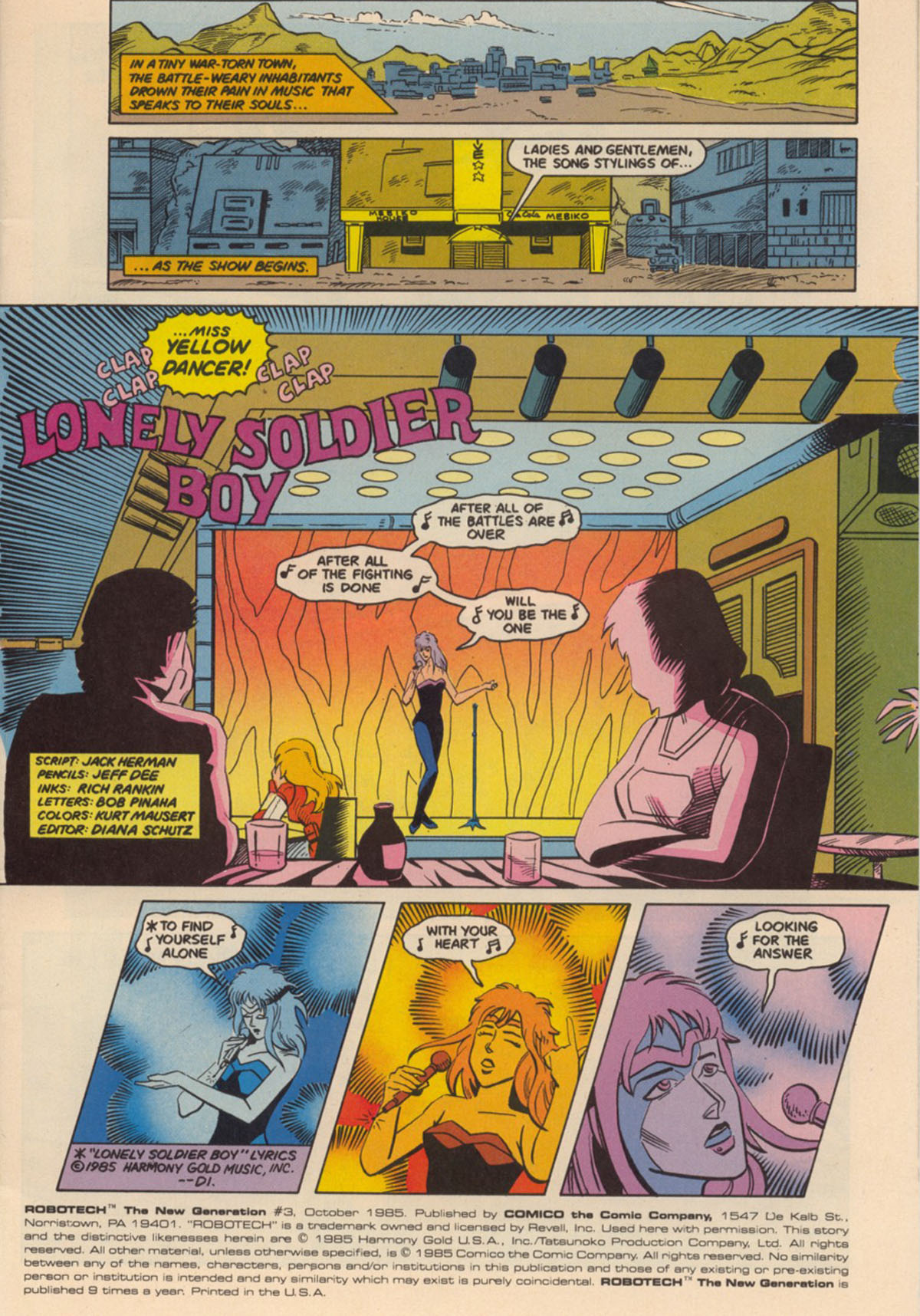 Read online Robotech The New Generation comic -  Issue #3 - 4