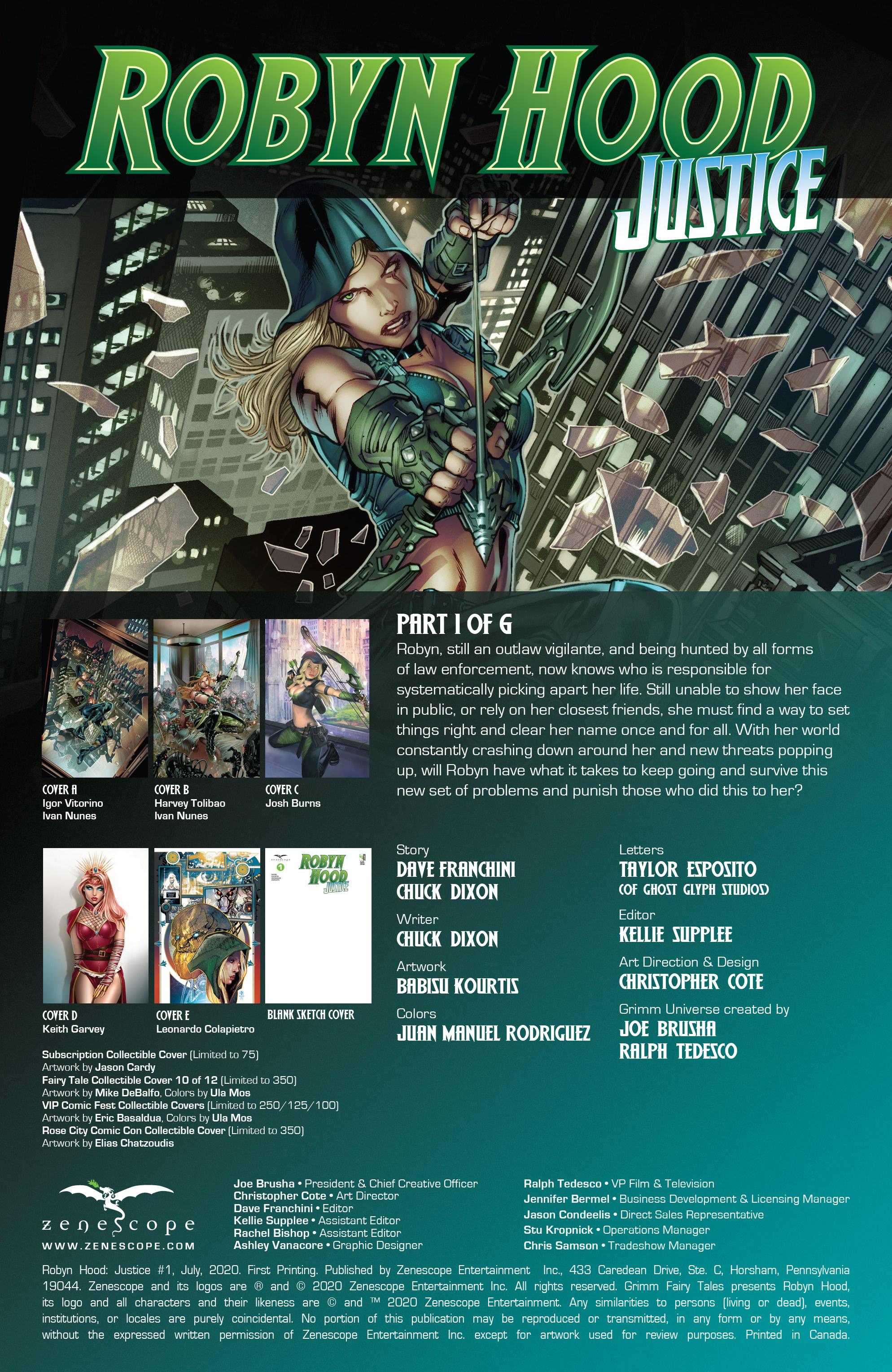 Read online Robyn Hood: Justice comic -  Issue #1 - 2