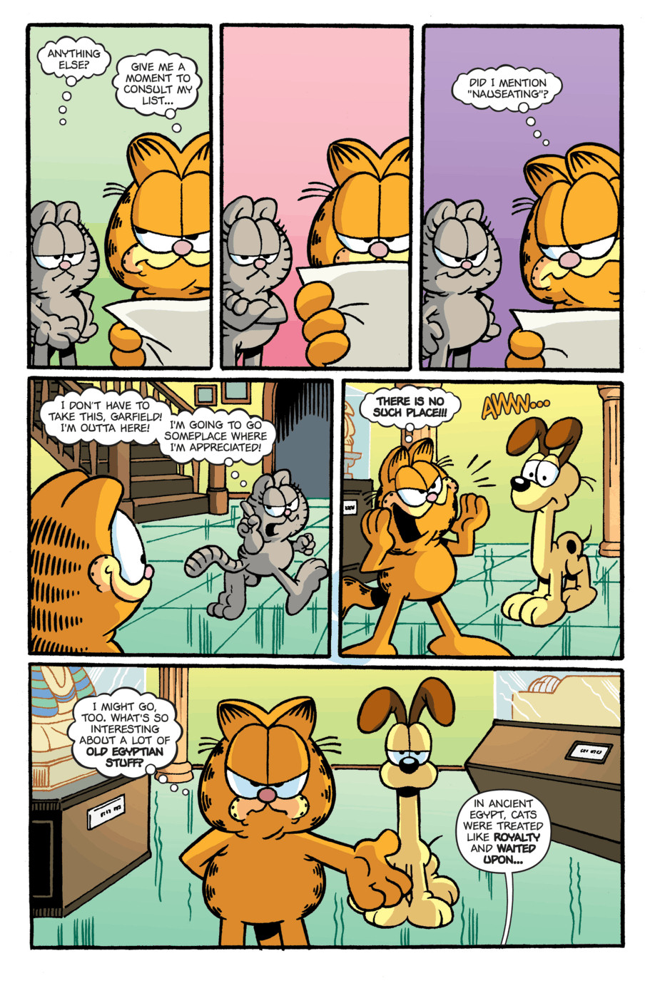 Read online Garfield comic -  Issue #6 - 6