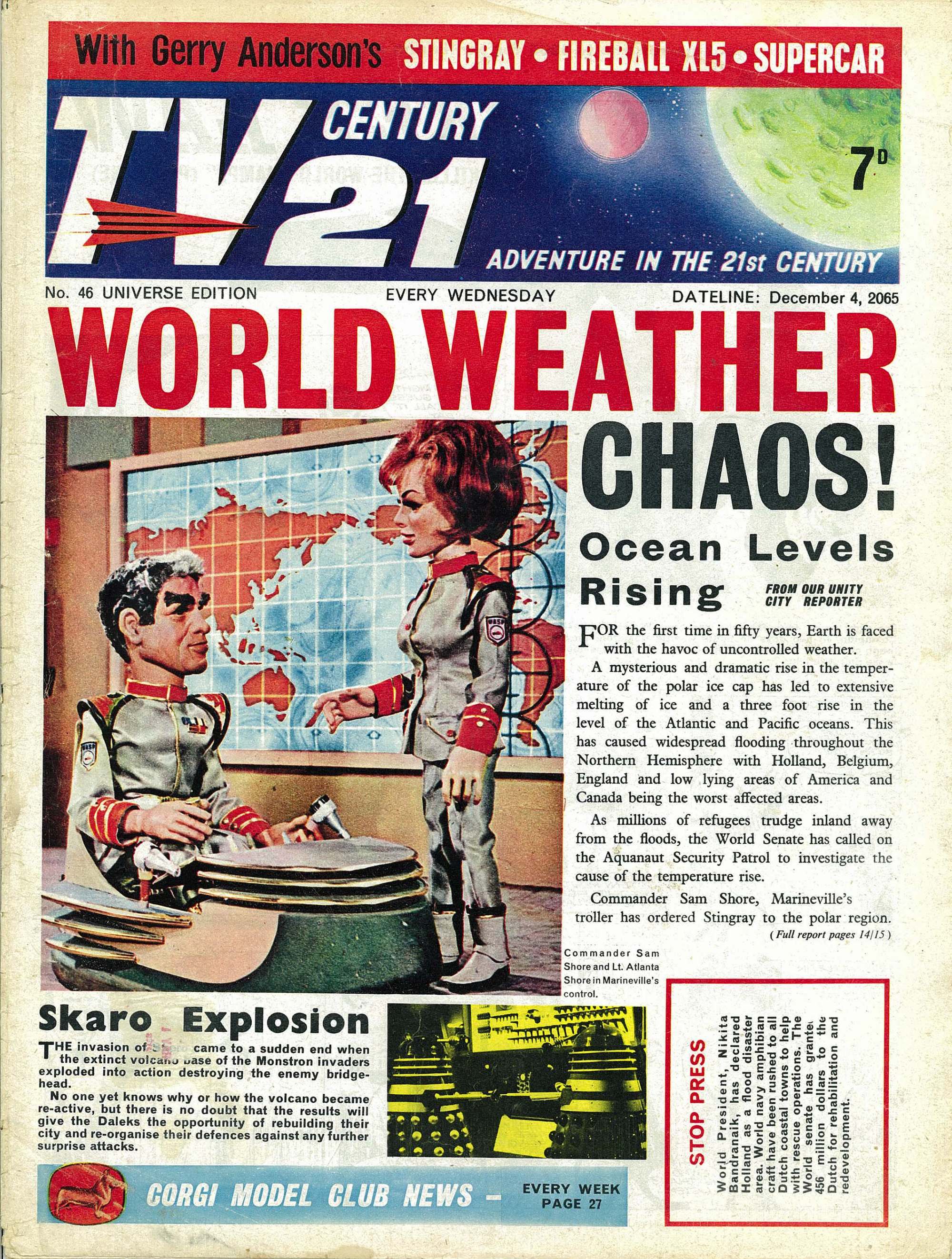 Read online TV Century 21 (TV 21) comic -  Issue #46 - 1