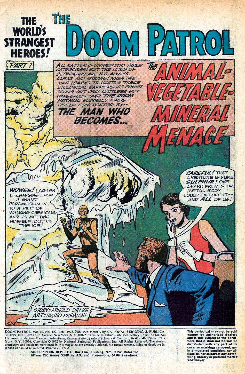 Read online Doom Patrol (1964) comic -  Issue #122 - 3