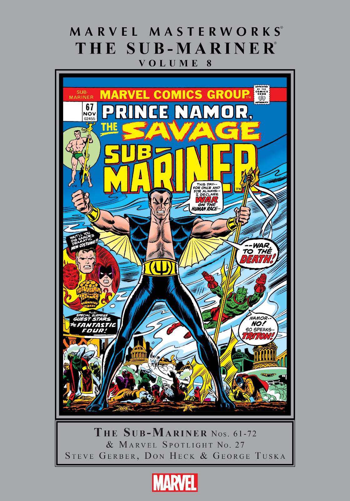 Marvel Masterworks: The Sub-Mariner issue TPB 8 (Part 1) - Page 1