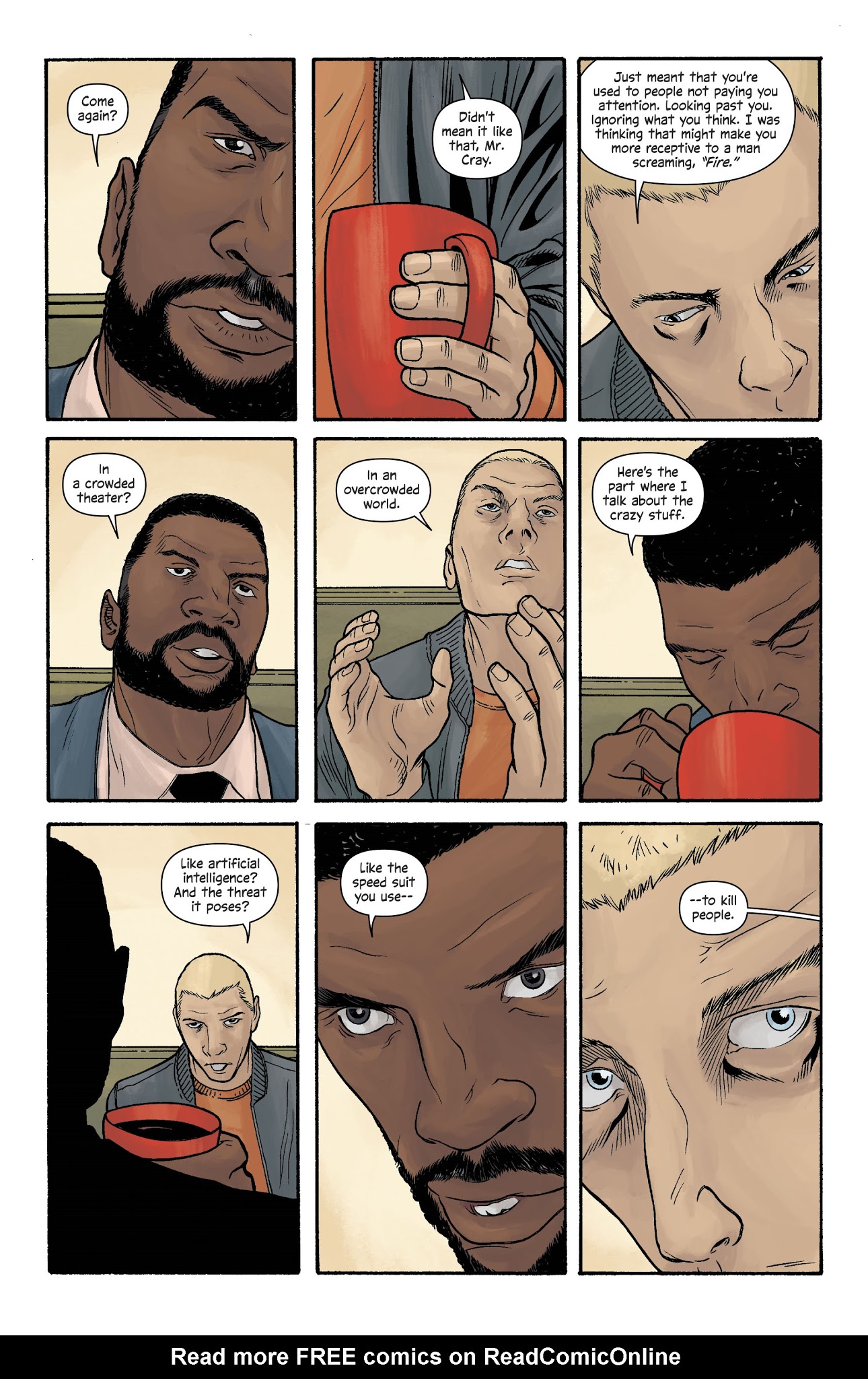 Read online The Wild Storm: Michael Cray comic -  Issue #4 - 5