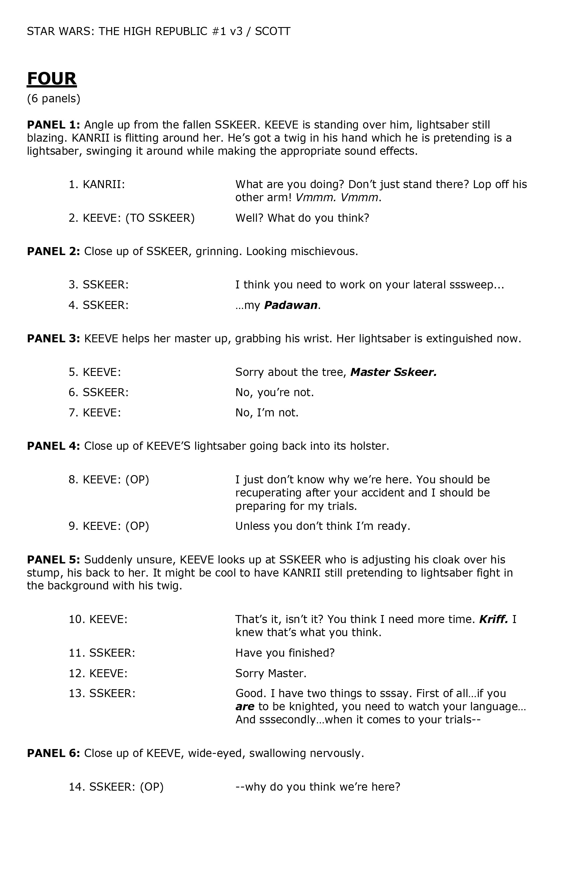 Read online Star Wars: The High Republic Behind-the-Scenes Exclusive comic -  Issue # Full - 8