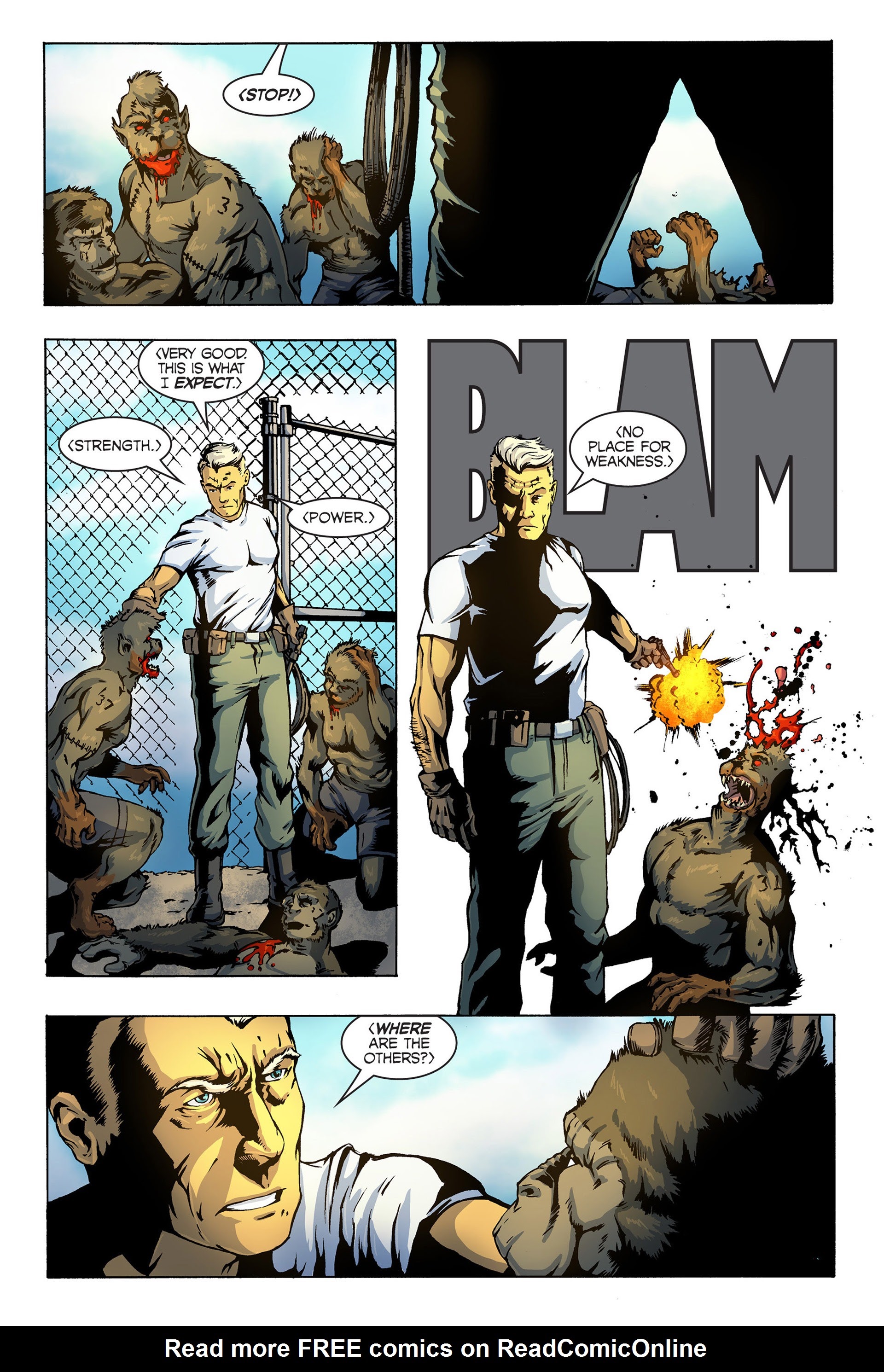 Read online The Army of Dr. Moreau comic -  Issue #3 - 7