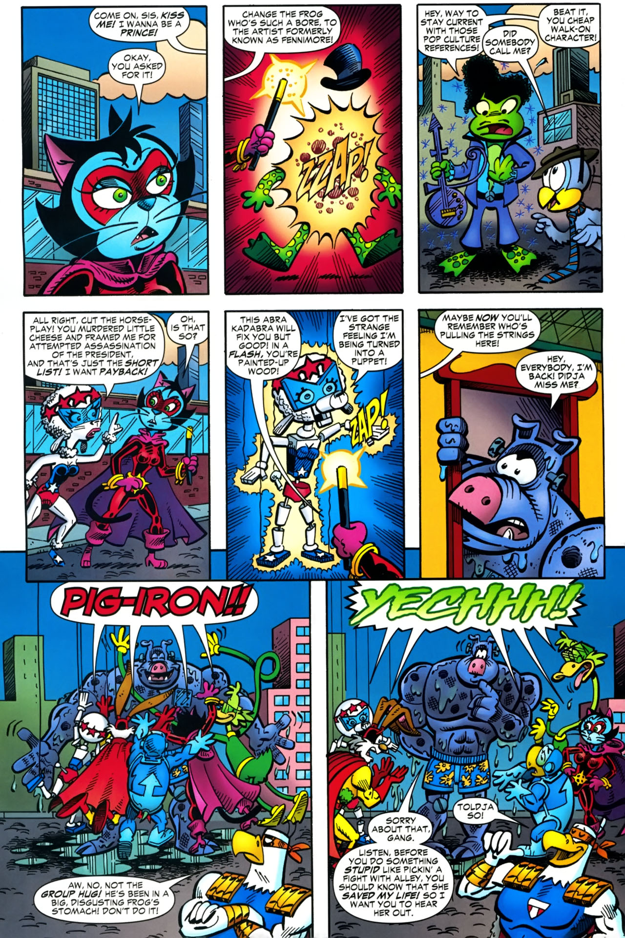 Read online Captain Carrot and the Final Ark comic -  Issue #2 - 14