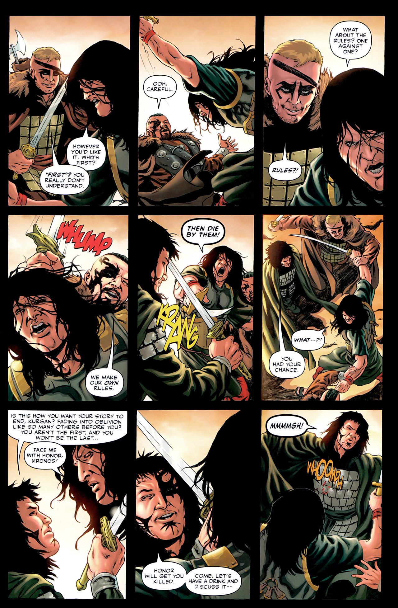 Read online Highlander Origins: The Kurgan comic -  Issue #2 - 6
