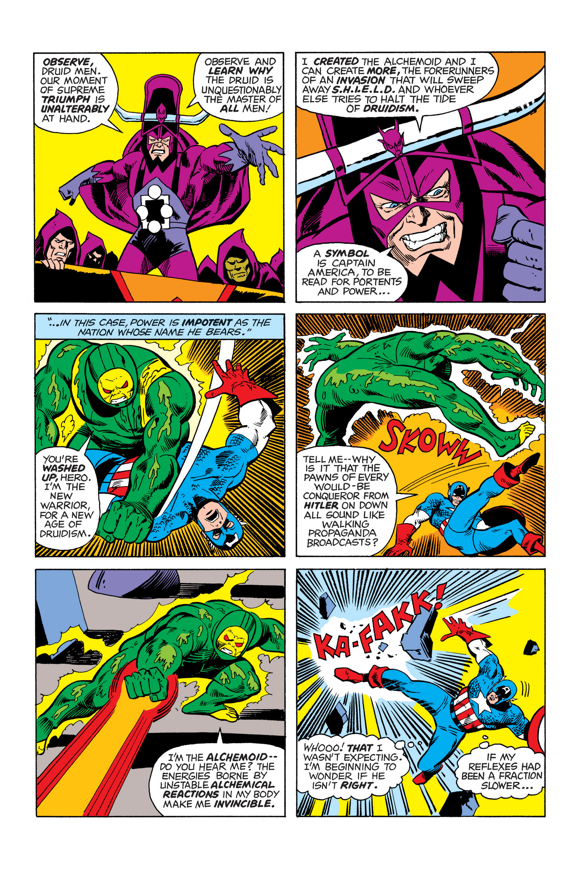 Read online Marvel Masterworks: Captain America comic -  Issue # TPB 9 (Part 3) - 33