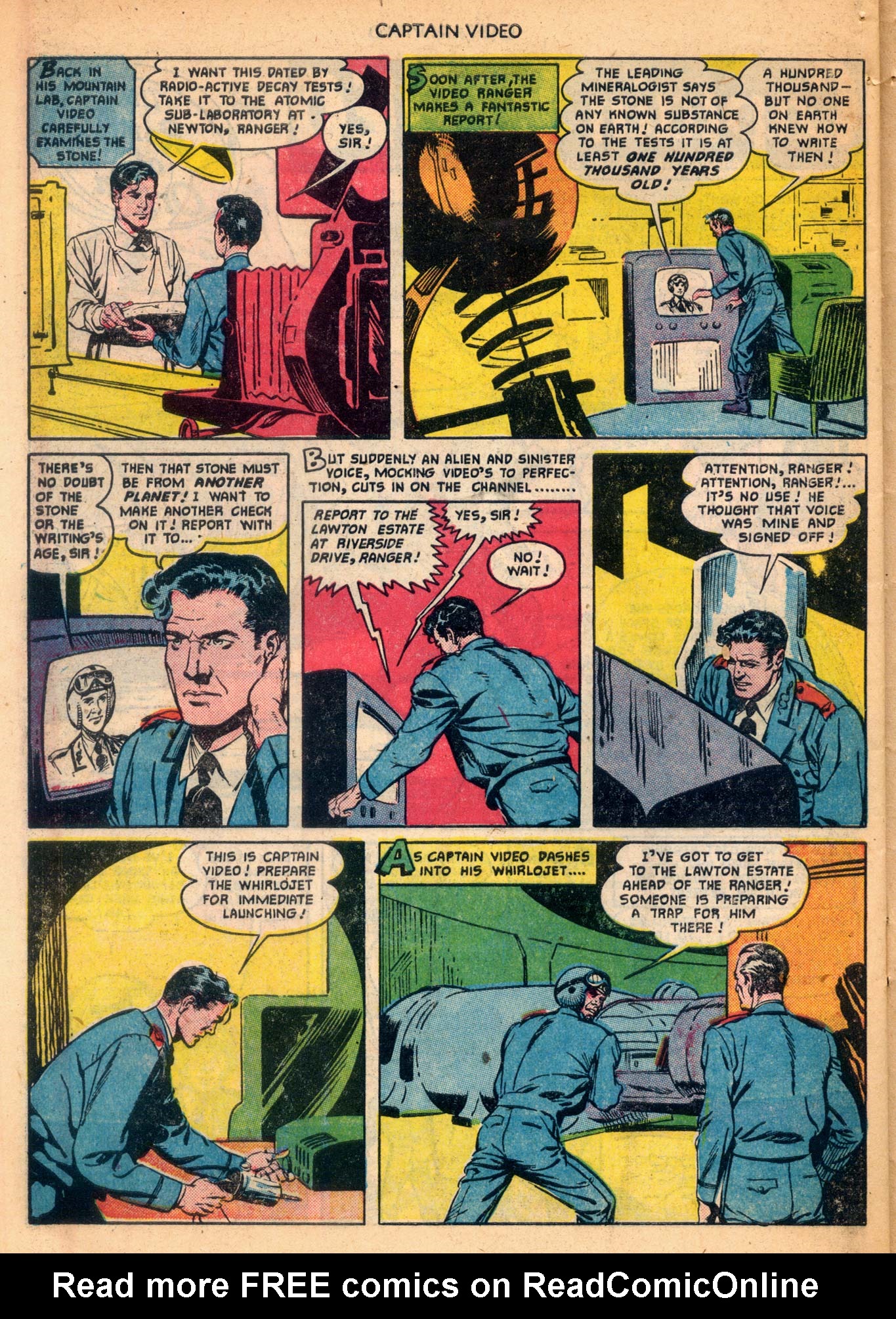 Read online Captain Video comic -  Issue #4 - 34