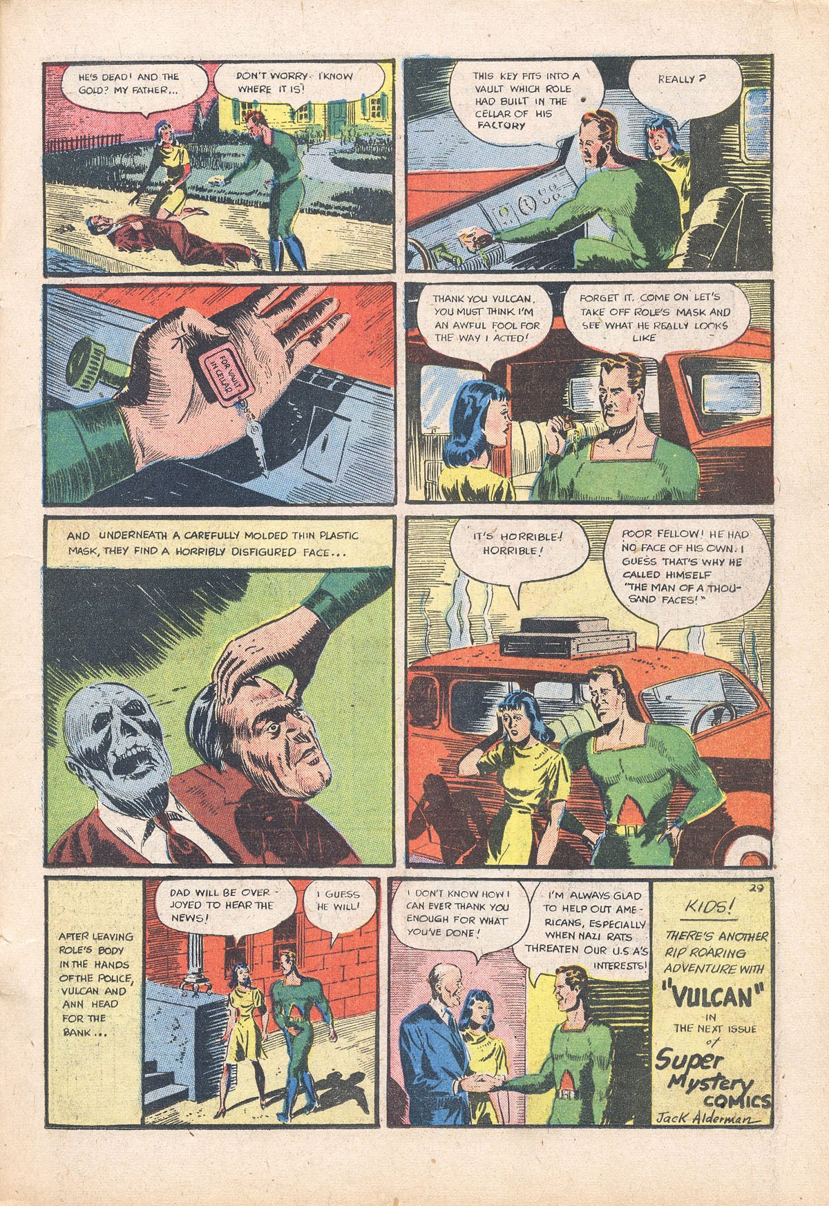 Read online Super-Mystery Comics comic -  Issue #12 - 31