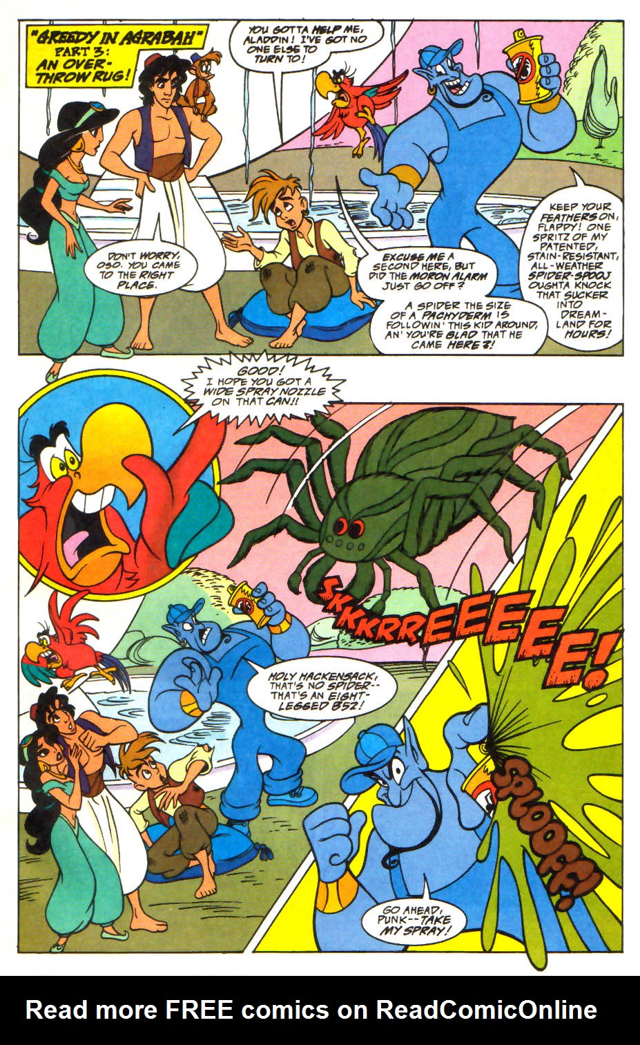 Read online Disney's Aladdin comic -  Issue #4 - 16