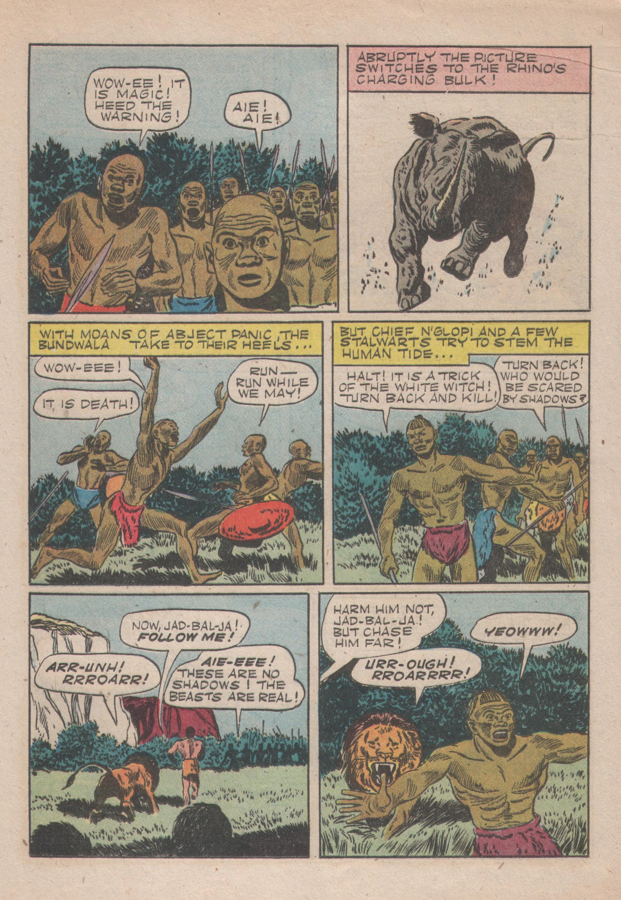 Read online Tarzan (1948) comic -  Issue #34 - 17