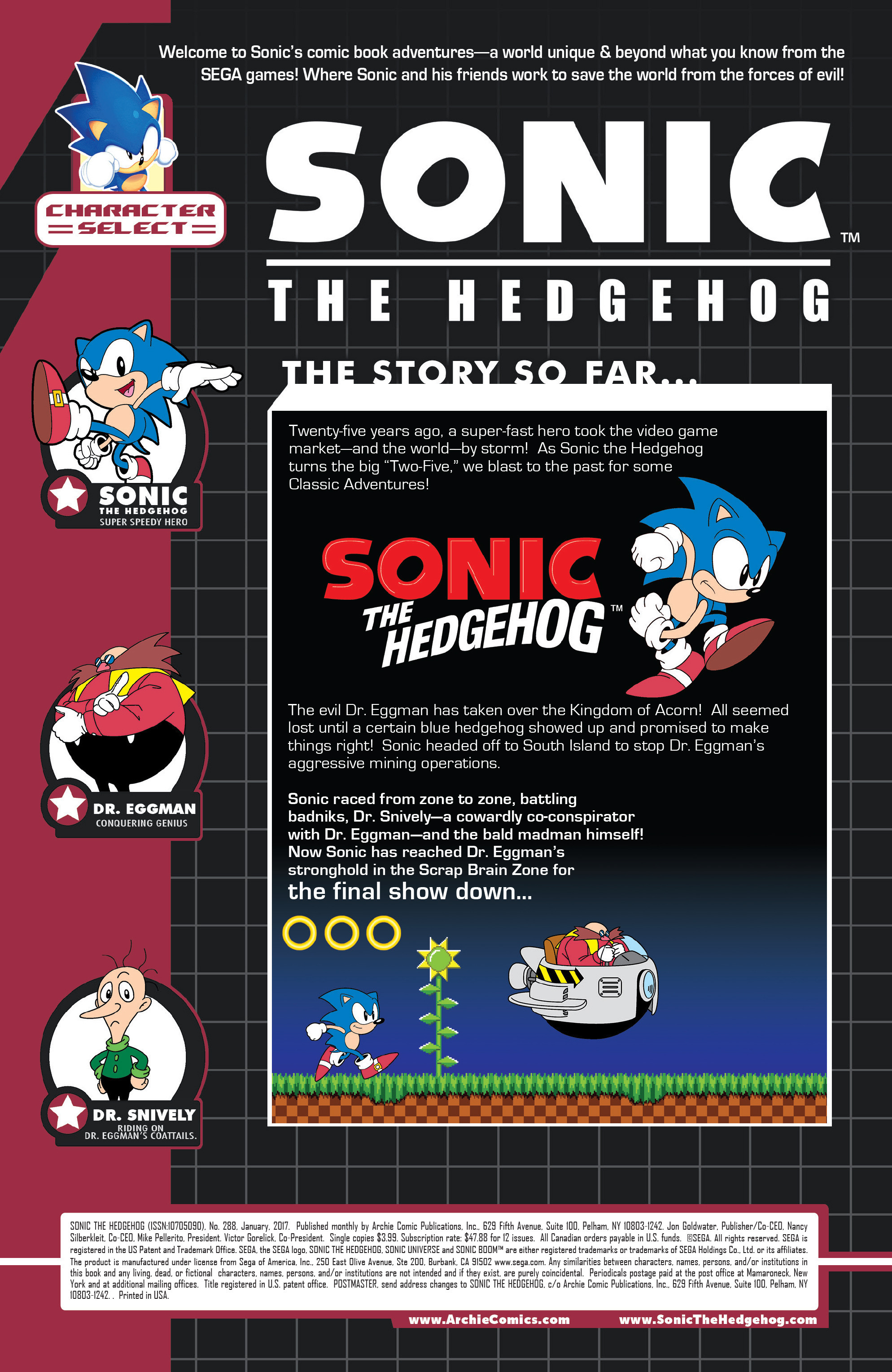 Read online Sonic The Hedgehog comic -  Issue #288 - 2