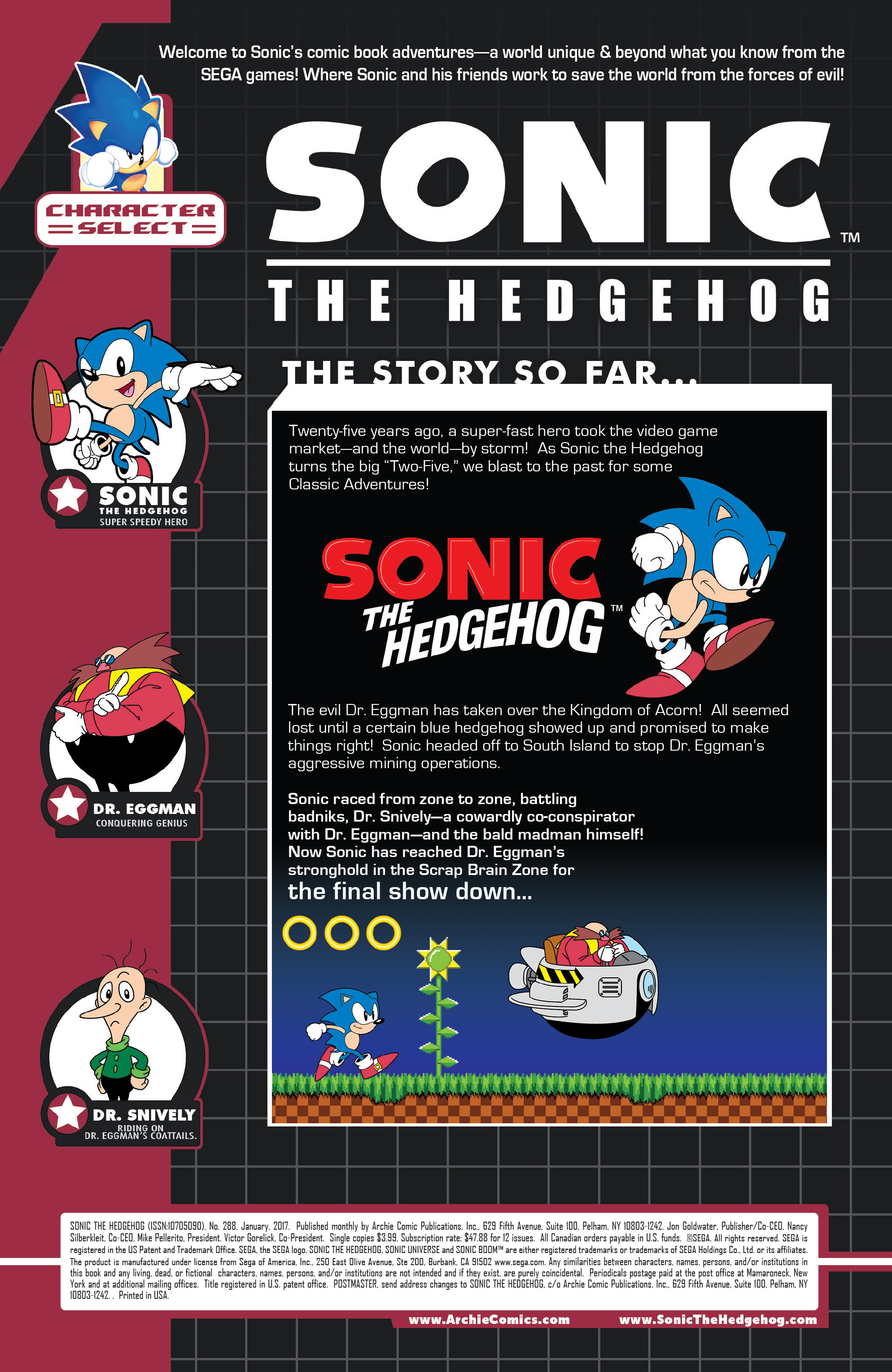 Read online Sonic The Hedgehog comic -  Issue #288 - 2