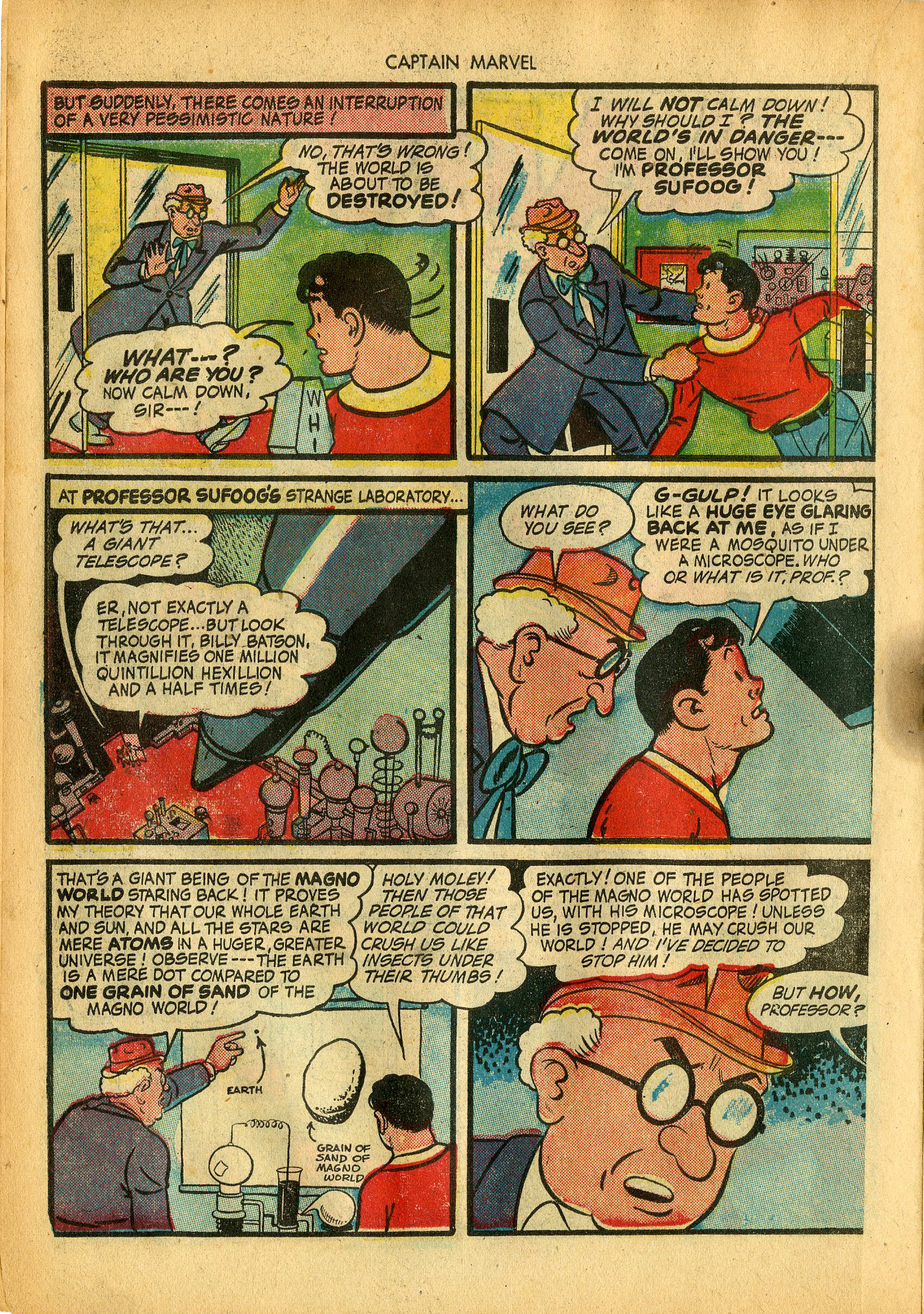 Read online Captain Marvel Adventures comic -  Issue #35 - 34