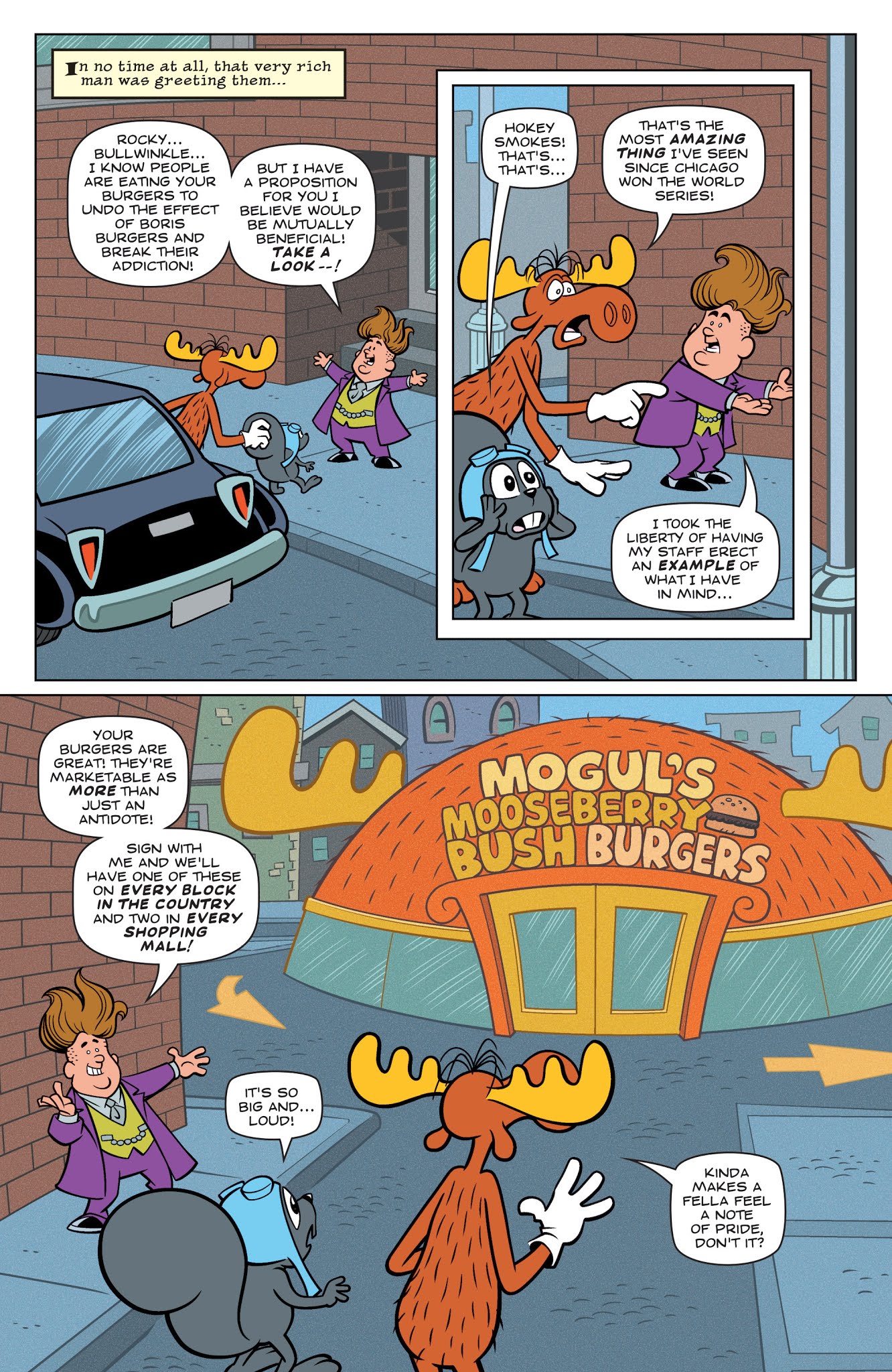 Read online Rocky and Bullwinkle comic -  Issue #4 - 18