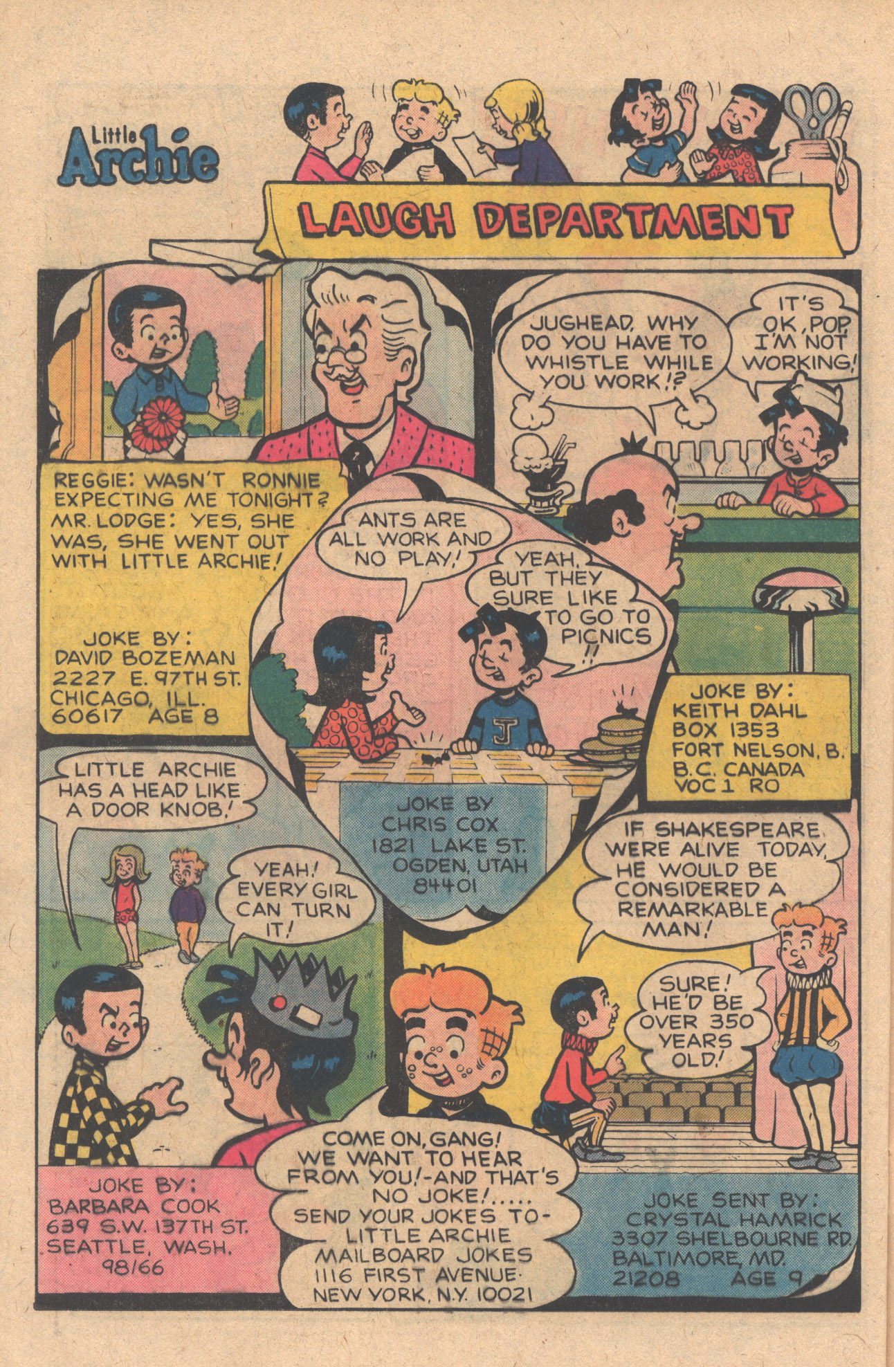 Read online The Adventures of Little Archie comic -  Issue #128 - 24