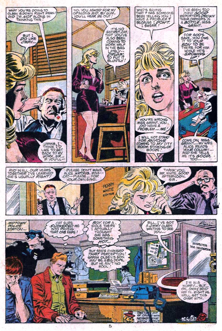 Read online Adventures of Superman (1987) comic -  Issue #445 - 6