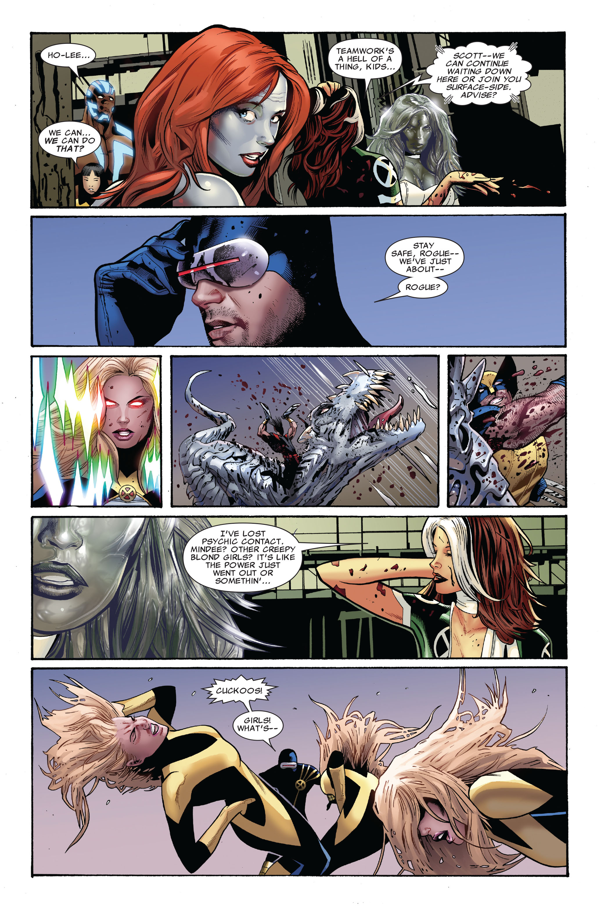 Read online Uncanny X-Men (1963) comic -  Issue #517 - 21