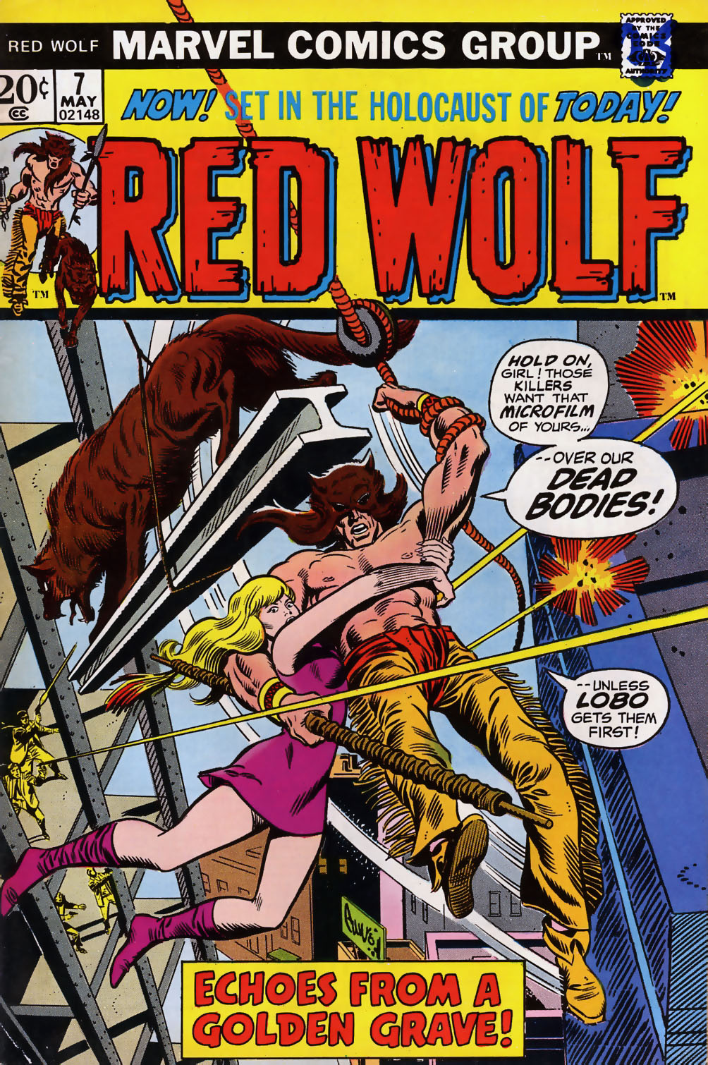 Read online Red Wolf (1972) comic -  Issue #7 - 1