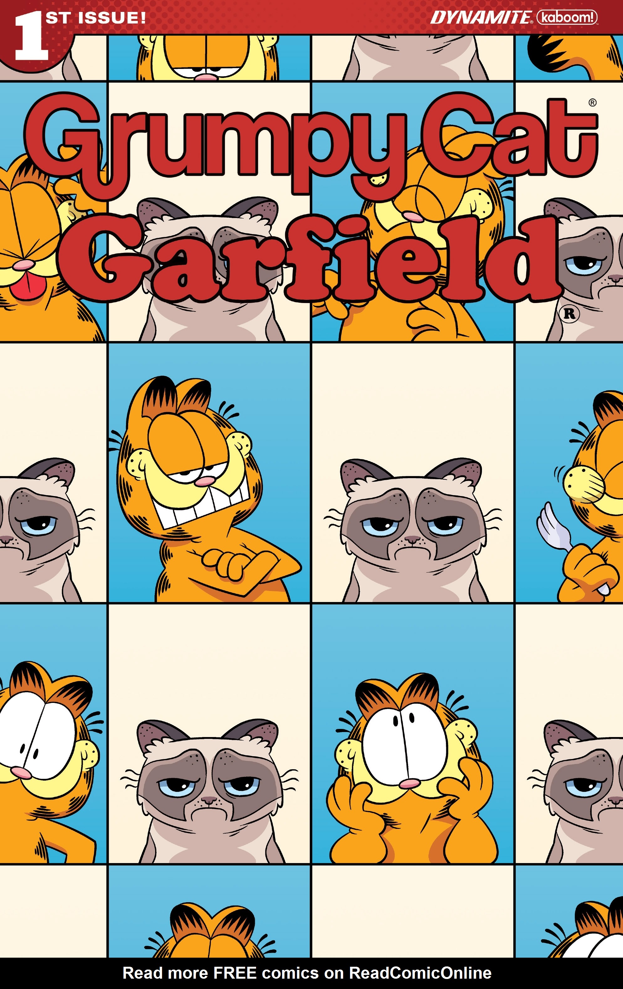 Read online Grumpy Cat/Garfield comic -  Issue #1 - 1