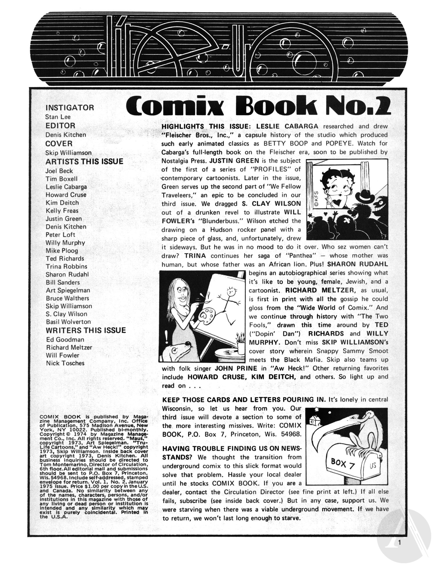 Read online Comix Book comic -  Issue #2 - 3