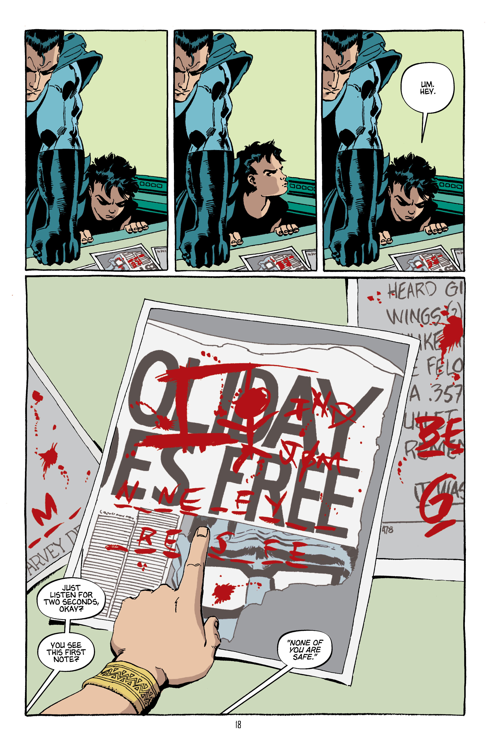 Read online Batman: Dark Victory (1999) comic -  Issue #12 - 19