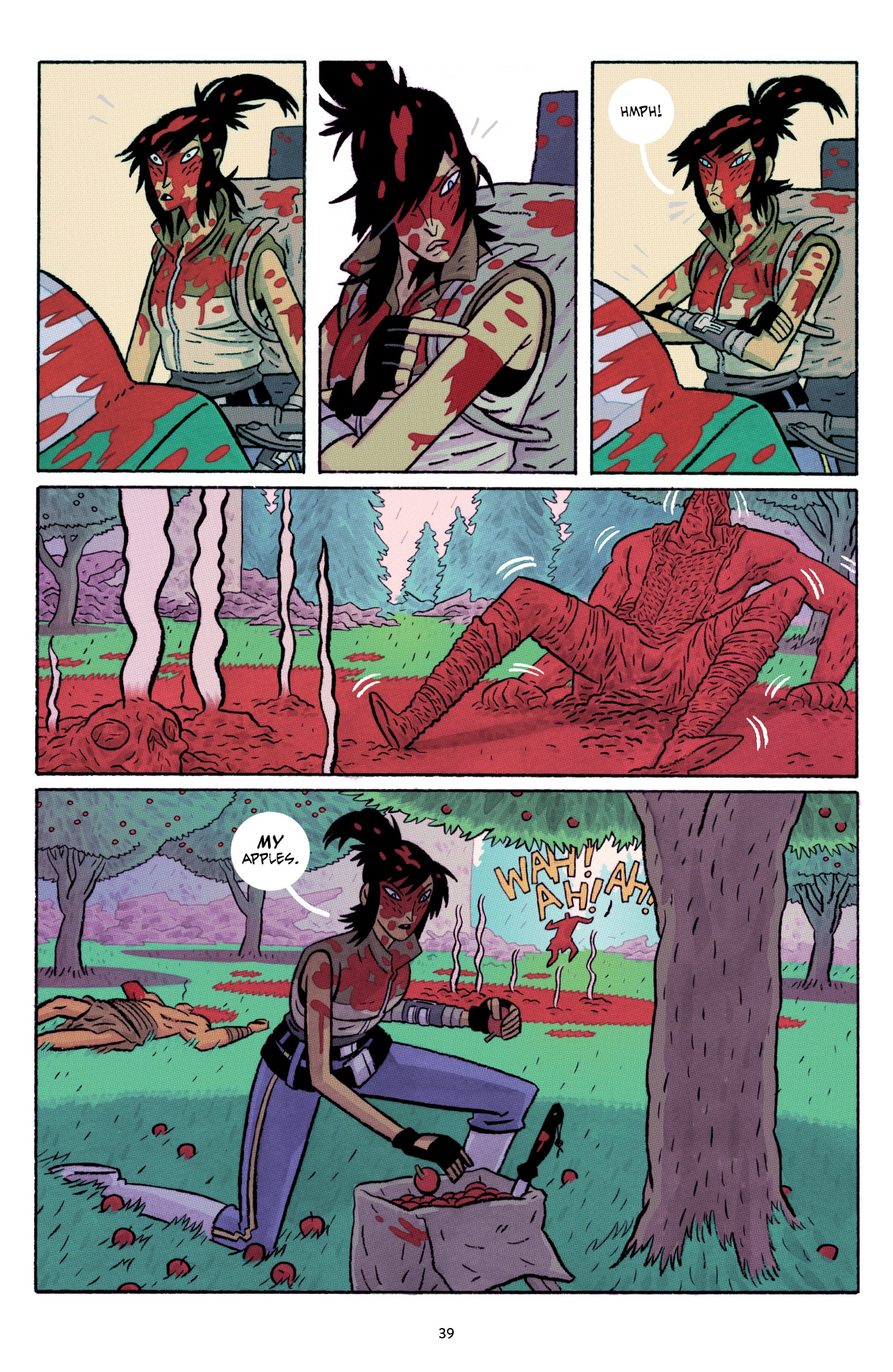 Read online ApocalyptiGirl: An Aria for the End Times (2020) comic -  Issue # TPB - 41