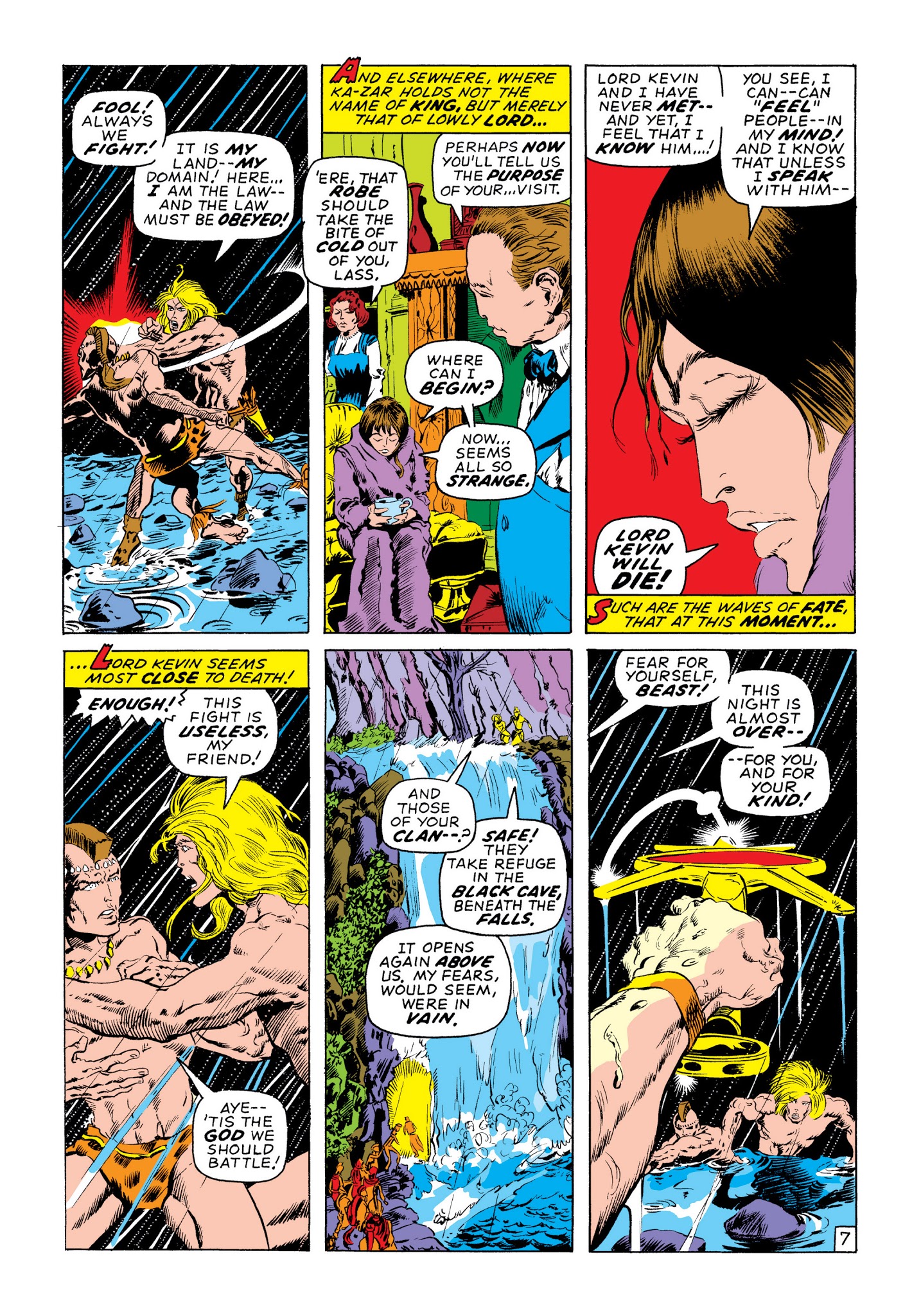 Read online Marvel Masterworks: Ka-Zar comic -  Issue # TPB 1 (Part 1) - 92