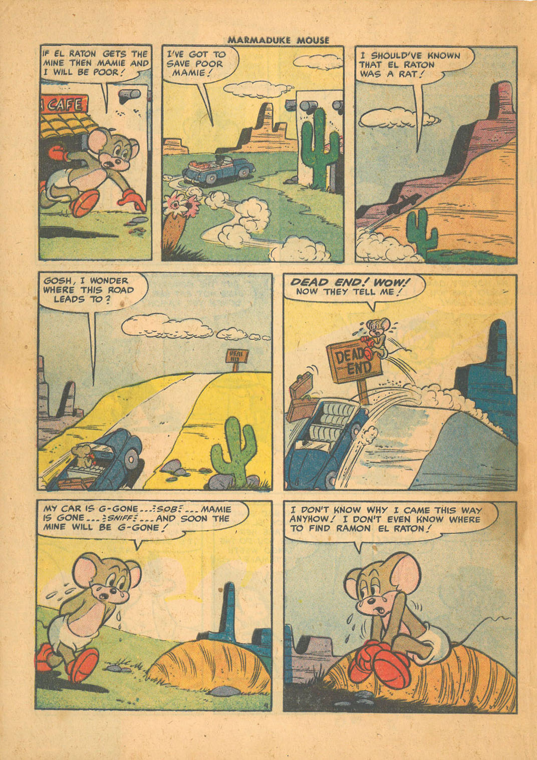 Read online Marmaduke Mouse comic -  Issue #44 - 6