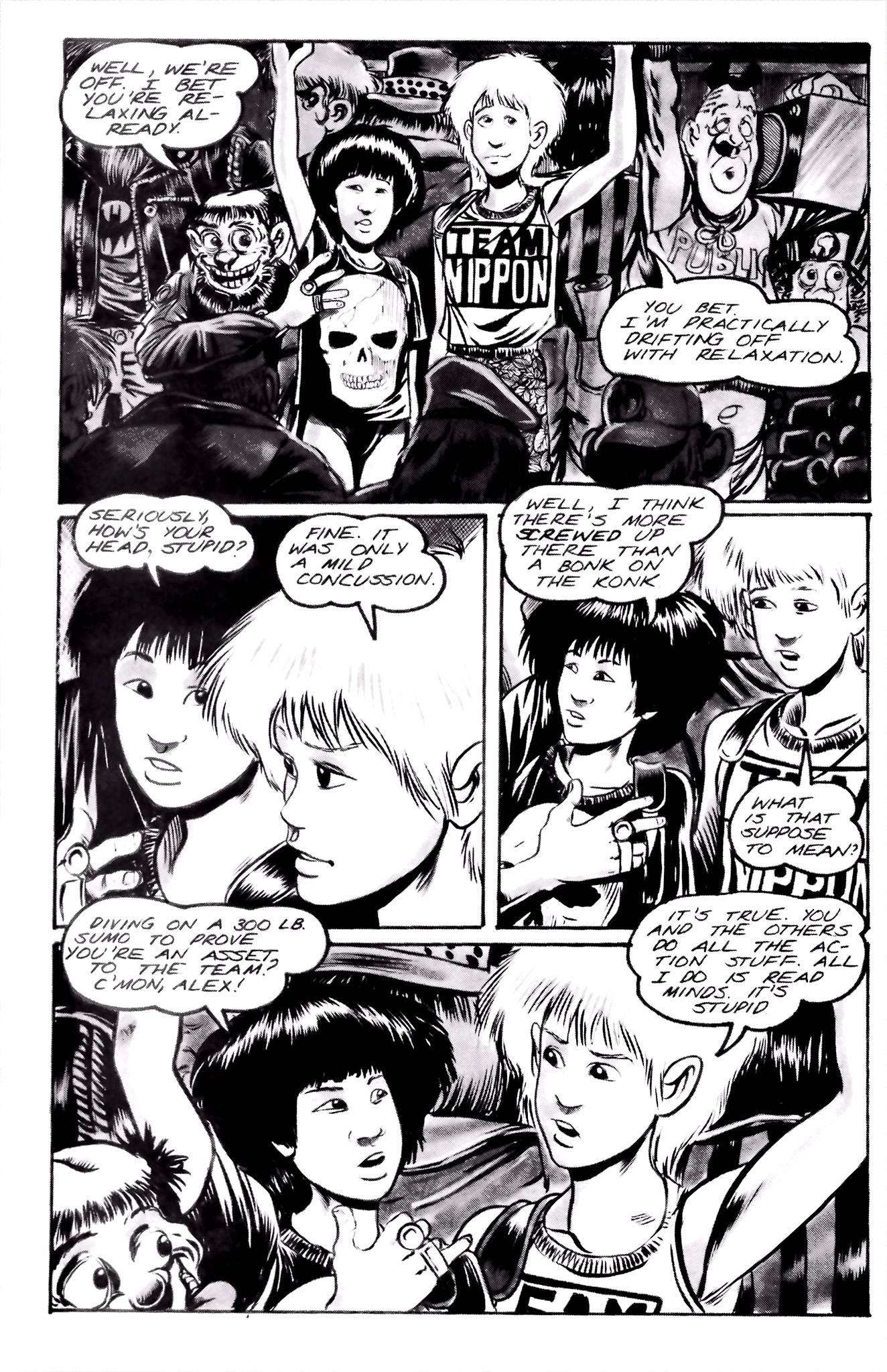 Read online Team Nippon comic -  Issue #3 - 6