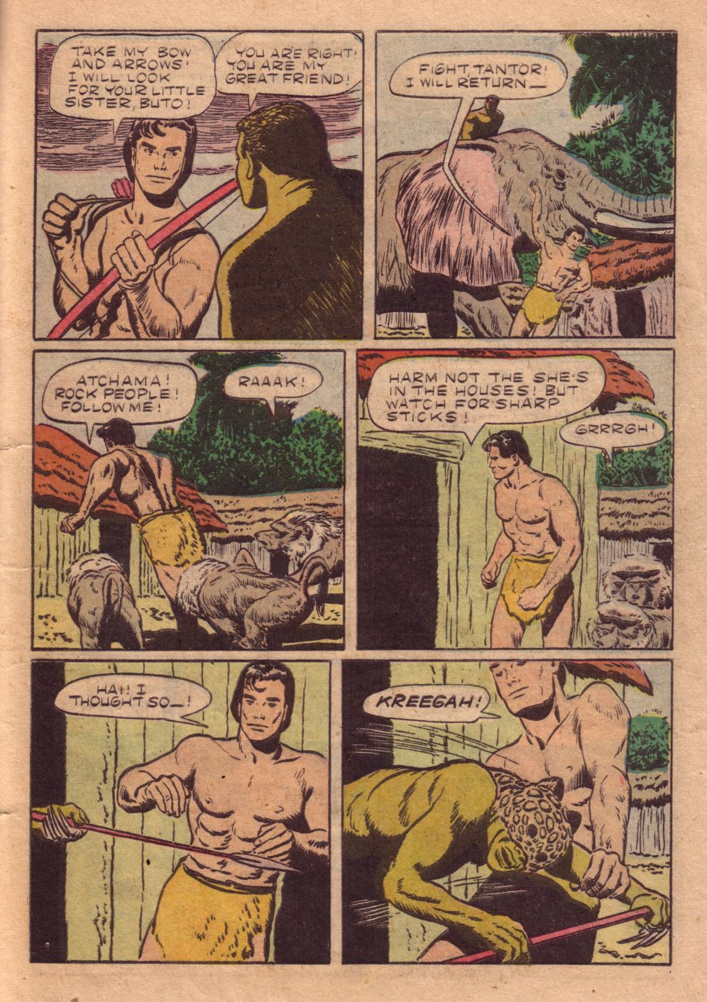 Read online Tarzan (1948) comic -  Issue #40 - 39