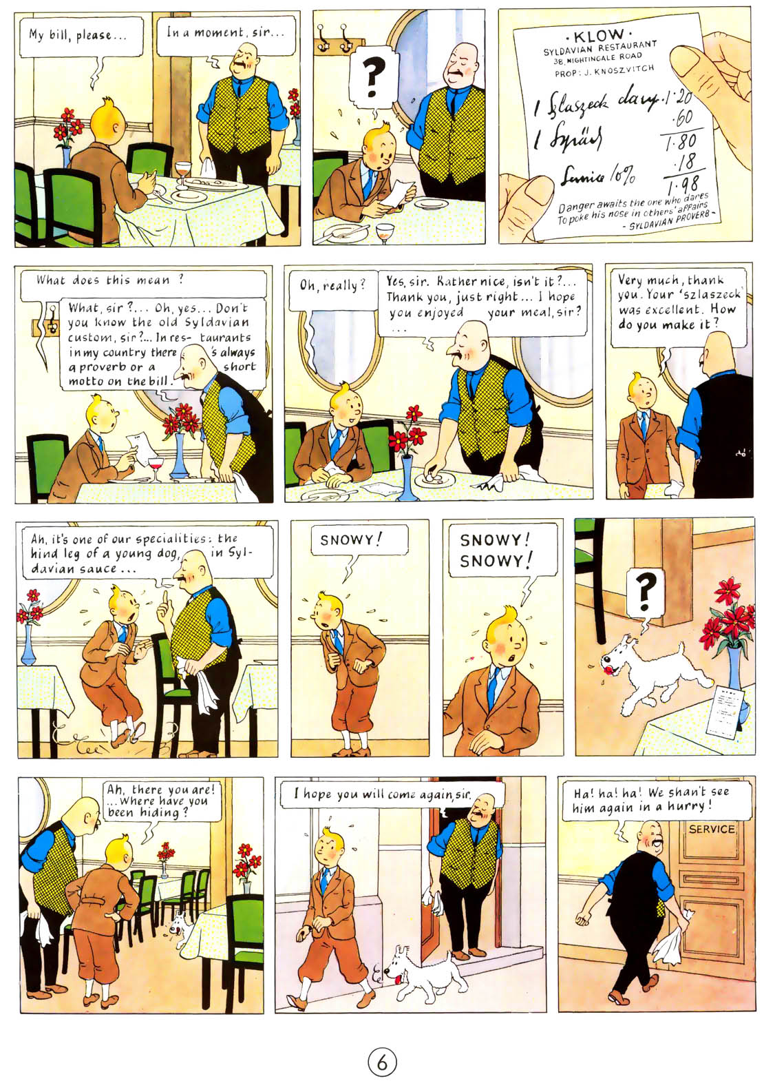 Read online The Adventures of Tintin comic -  Issue #8 - 9