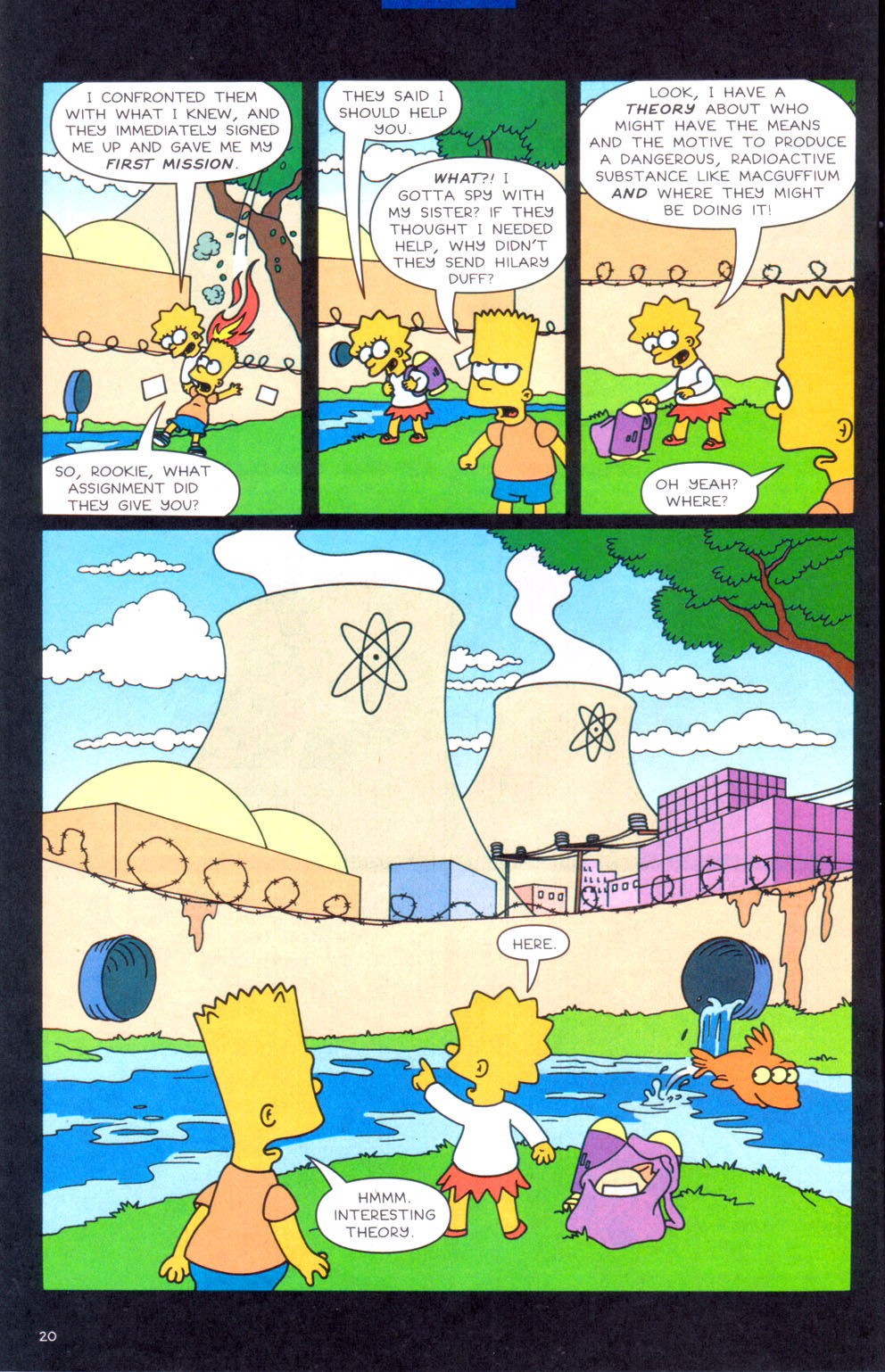 Read online Simpsons Comics Presents Bart Simpson comic -  Issue #18 - 19