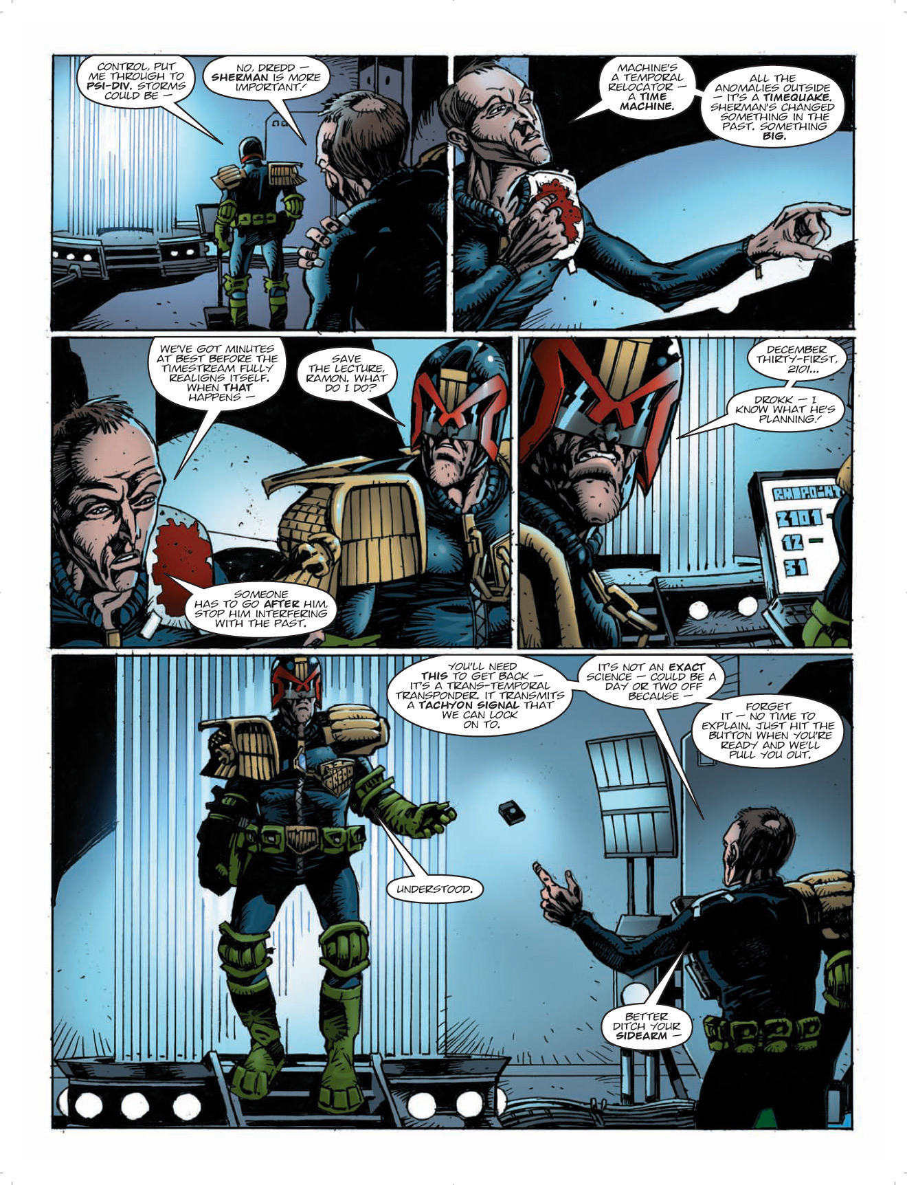 Read online Judge Dredd Megazine (Vol. 5) comic -  Issue #319 - 11