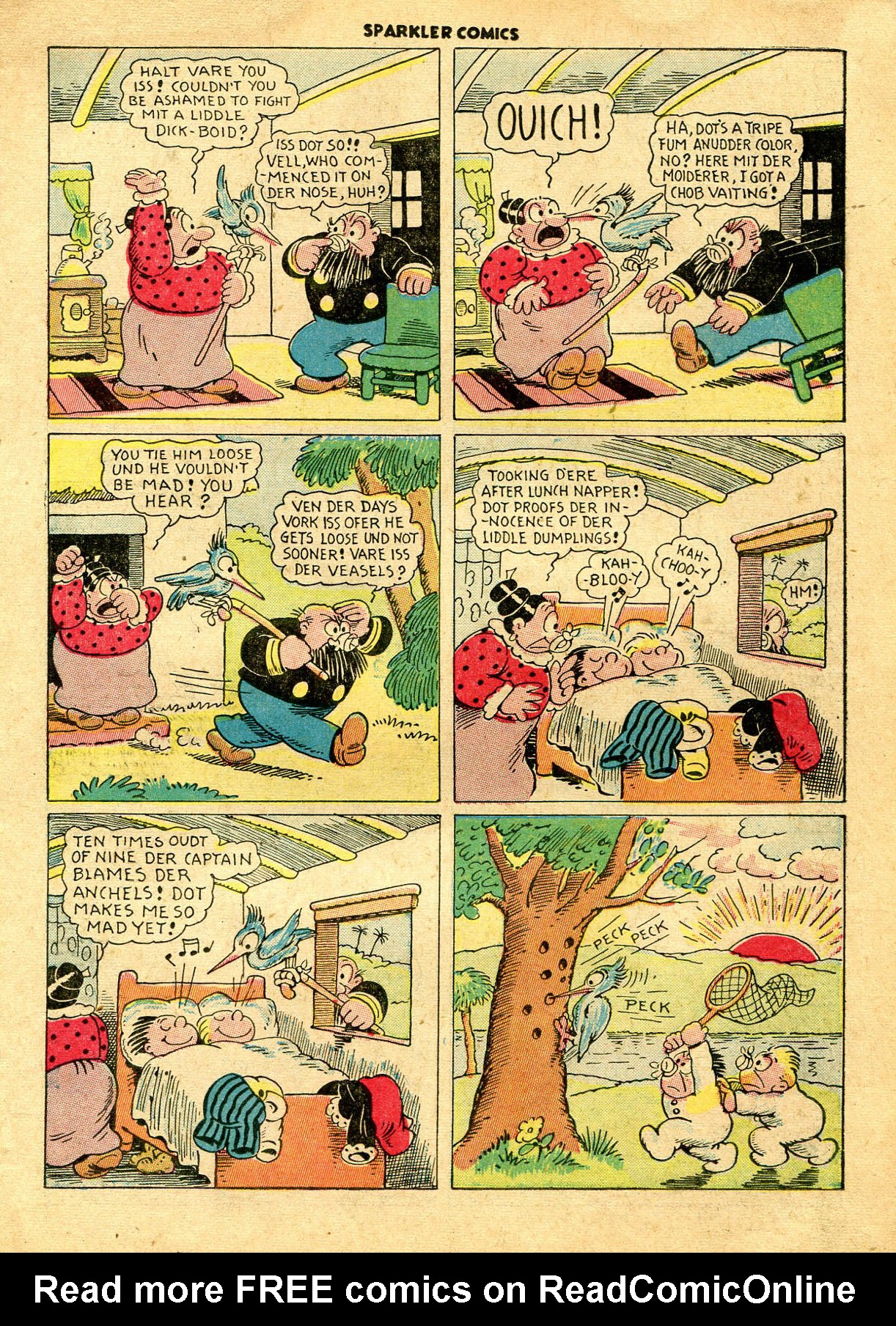 Read online Sparkler Comics comic -  Issue #30 - 31