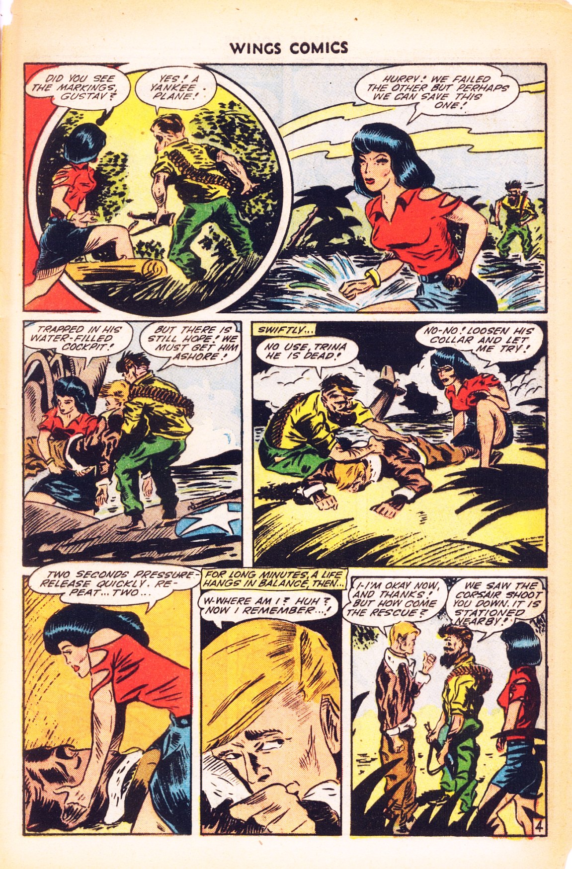 Read online Wings Comics comic -  Issue #53 - 47