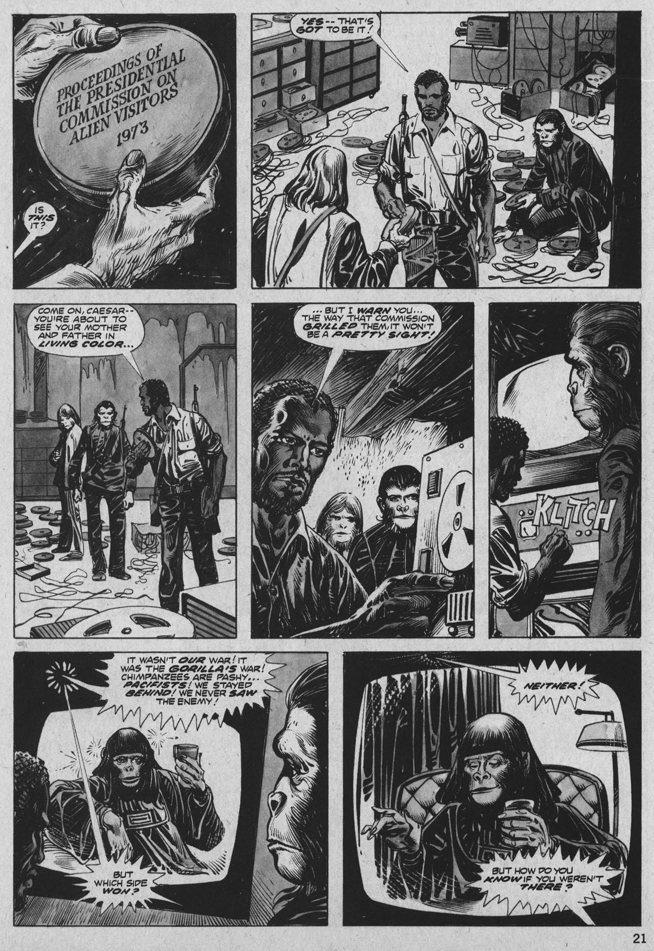Read online Planet of the Apes comic -  Issue #24 - 20