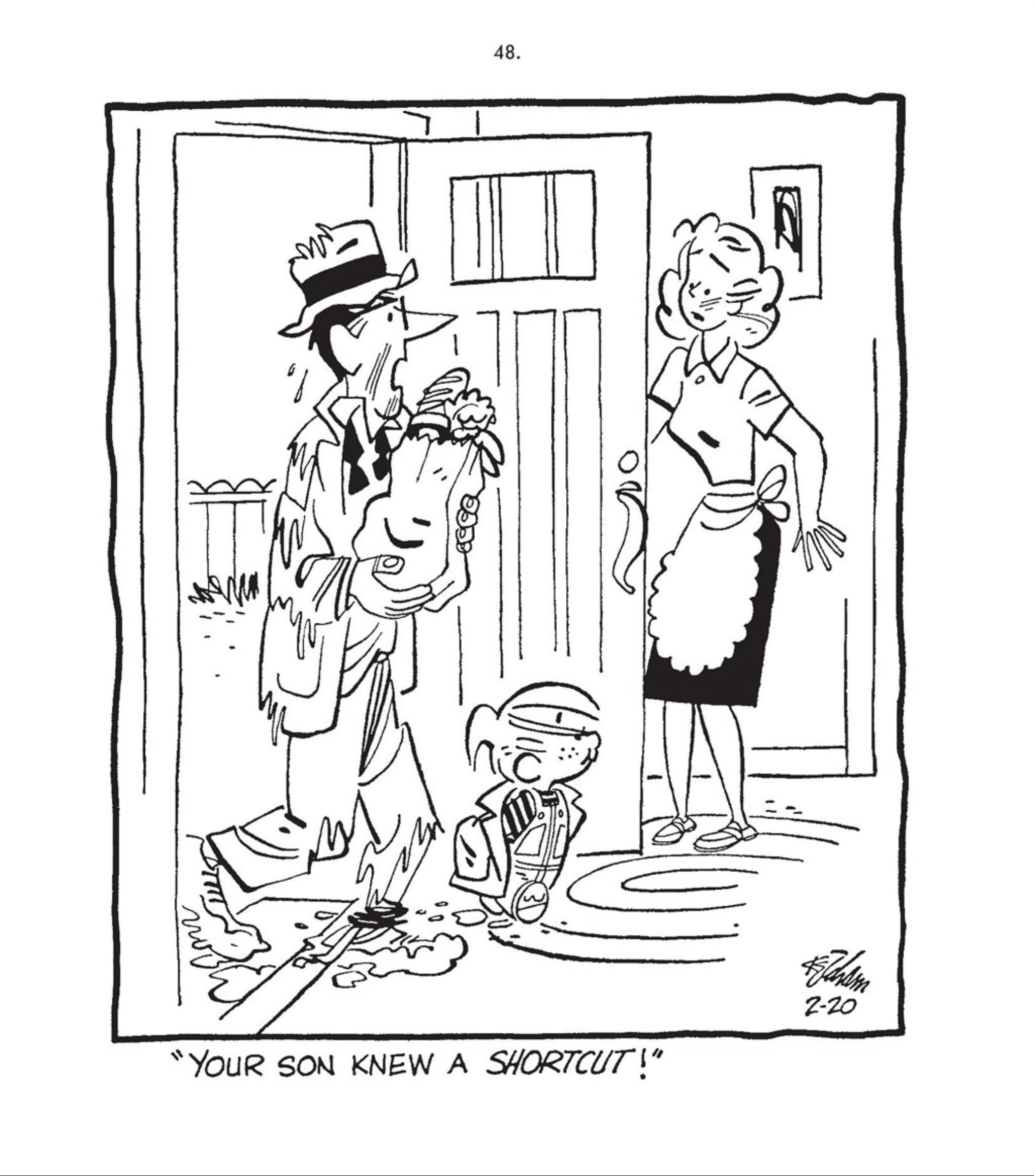 Read online Hank Ketcham's Complete Dennis the Menace comic -  Issue # TPB 2 (Part 1) - 74