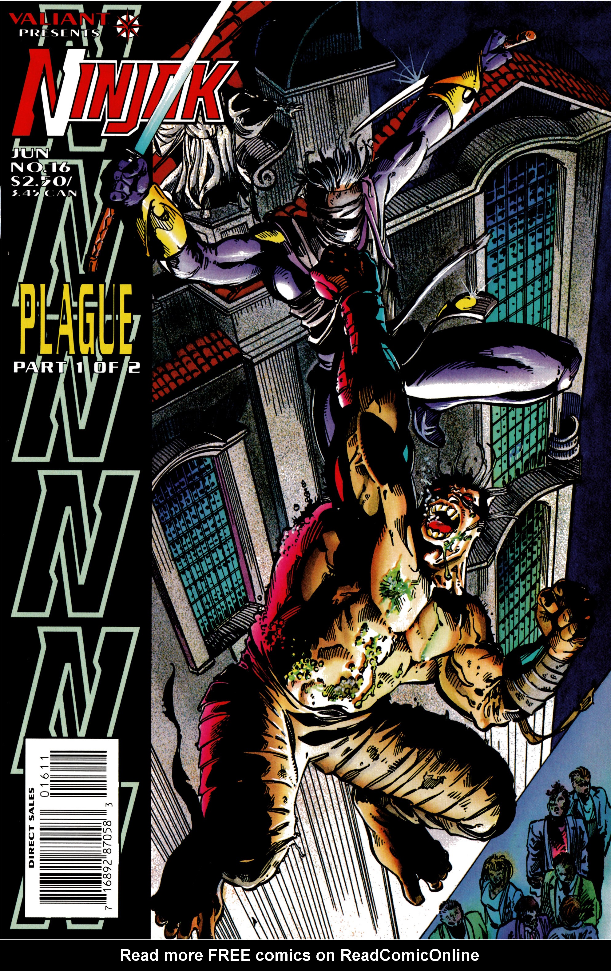 Read online Ninjak (1994) comic -  Issue #16 - 1