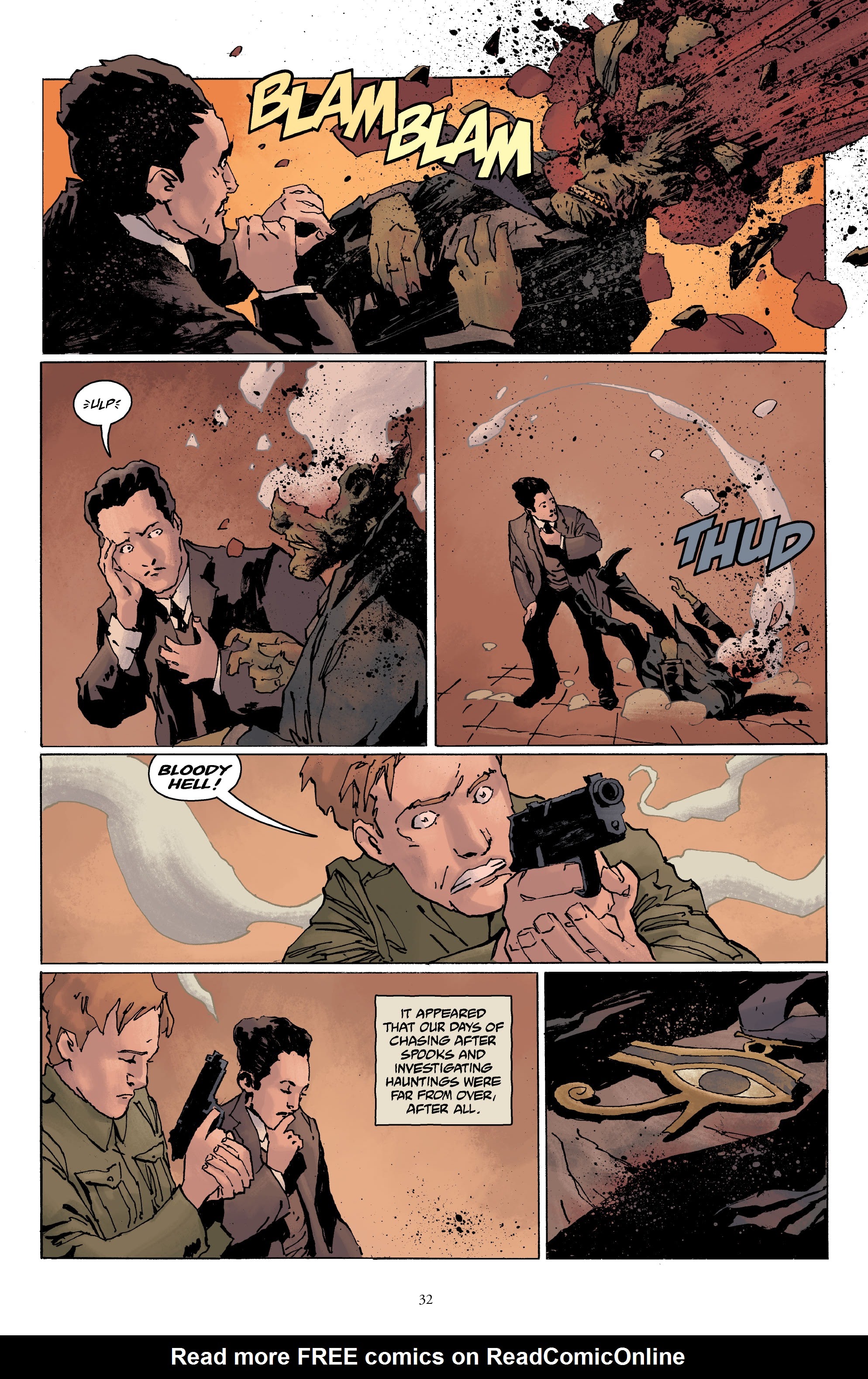 Read online Hellboy Universe: The Secret Histories comic -  Issue # TPB (Part 1) - 32