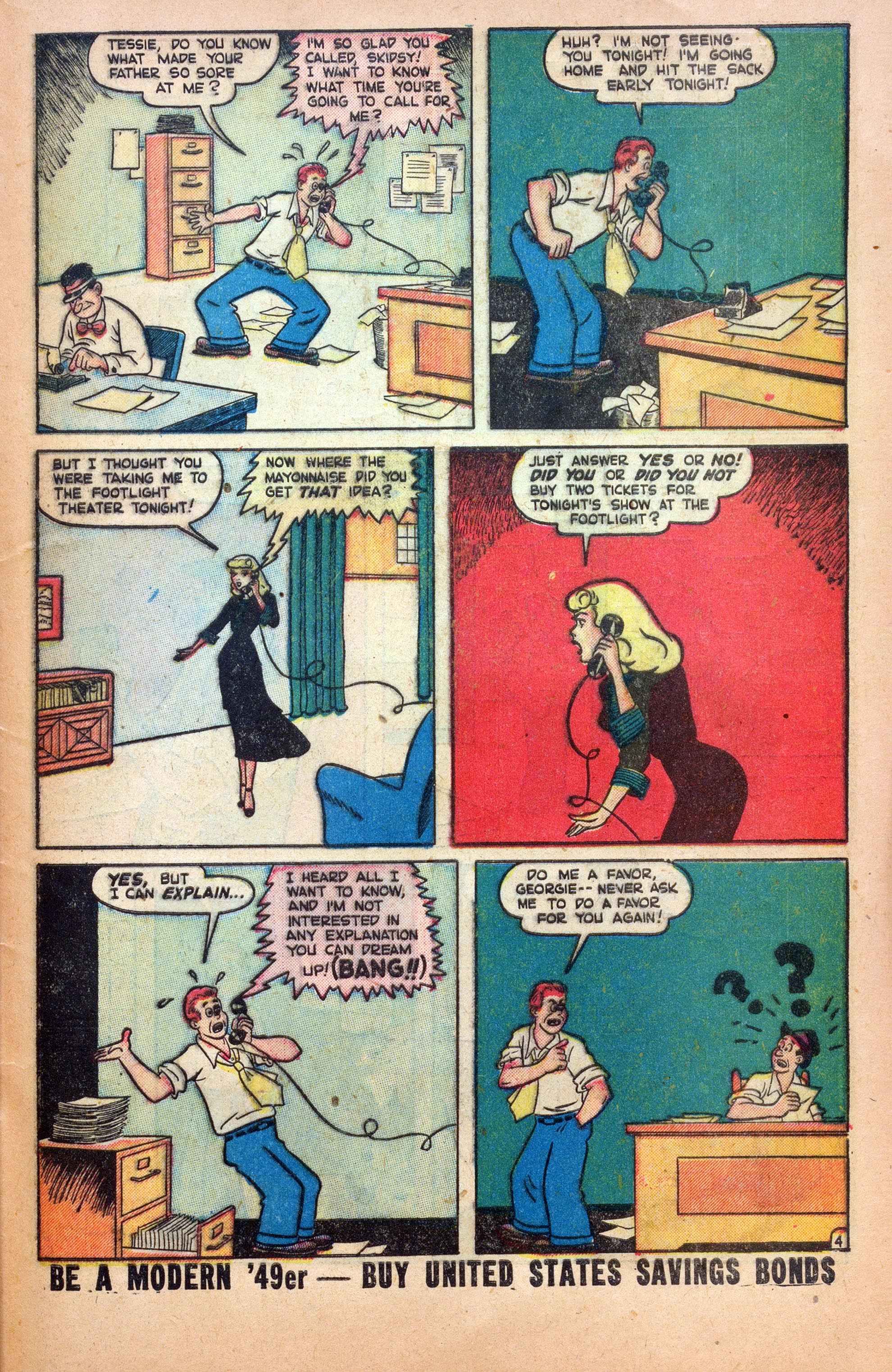 Read online Tessie the Typist comic -  Issue #23 - 45