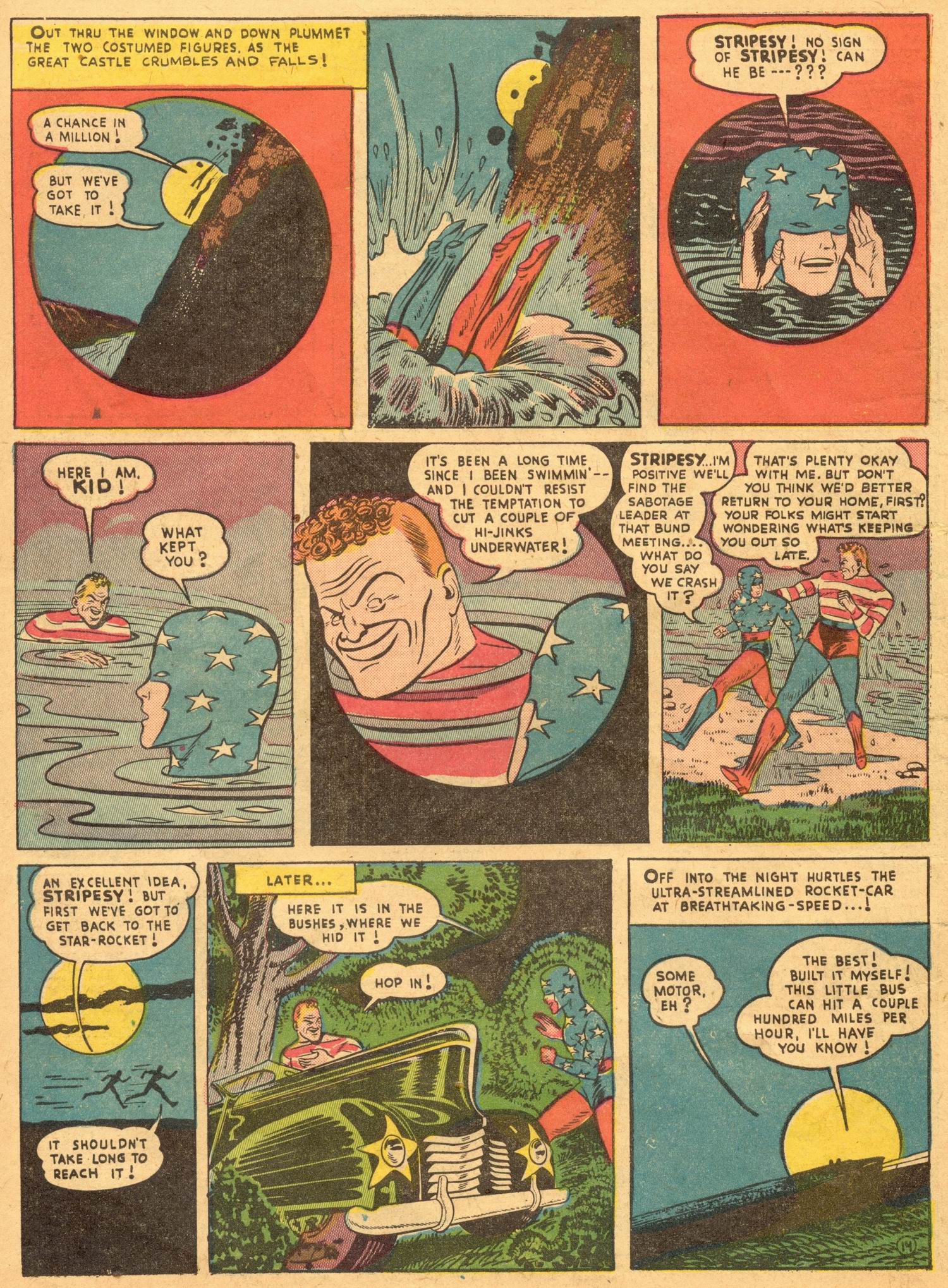 Read online Star Spangled Comics comic -  Issue #1 - 16