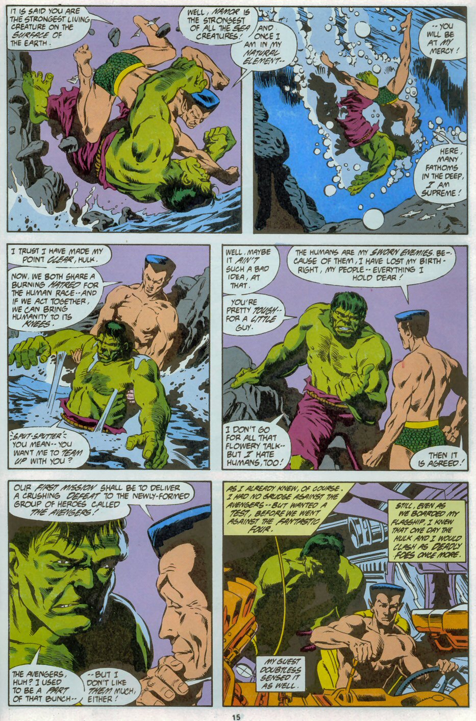 Read online Saga of the Sub-Mariner comic -  Issue #8 - 12