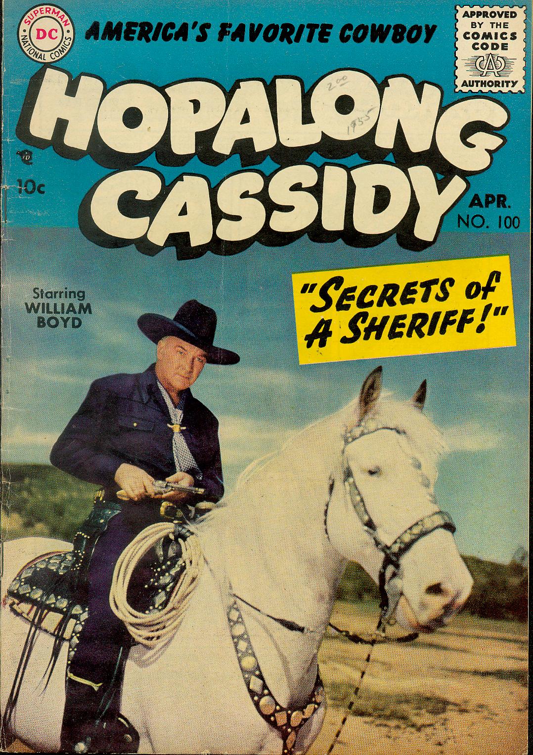 Read online Hopalong Cassidy comic -  Issue #100 - 1