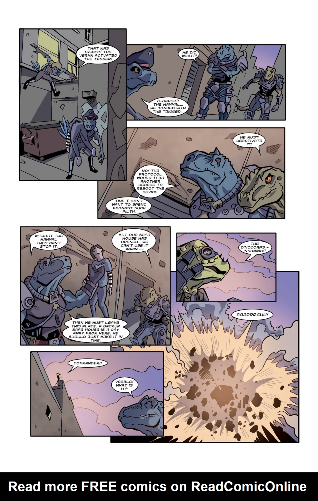 Read online Dinocorps comic -  Issue # TPB - 54