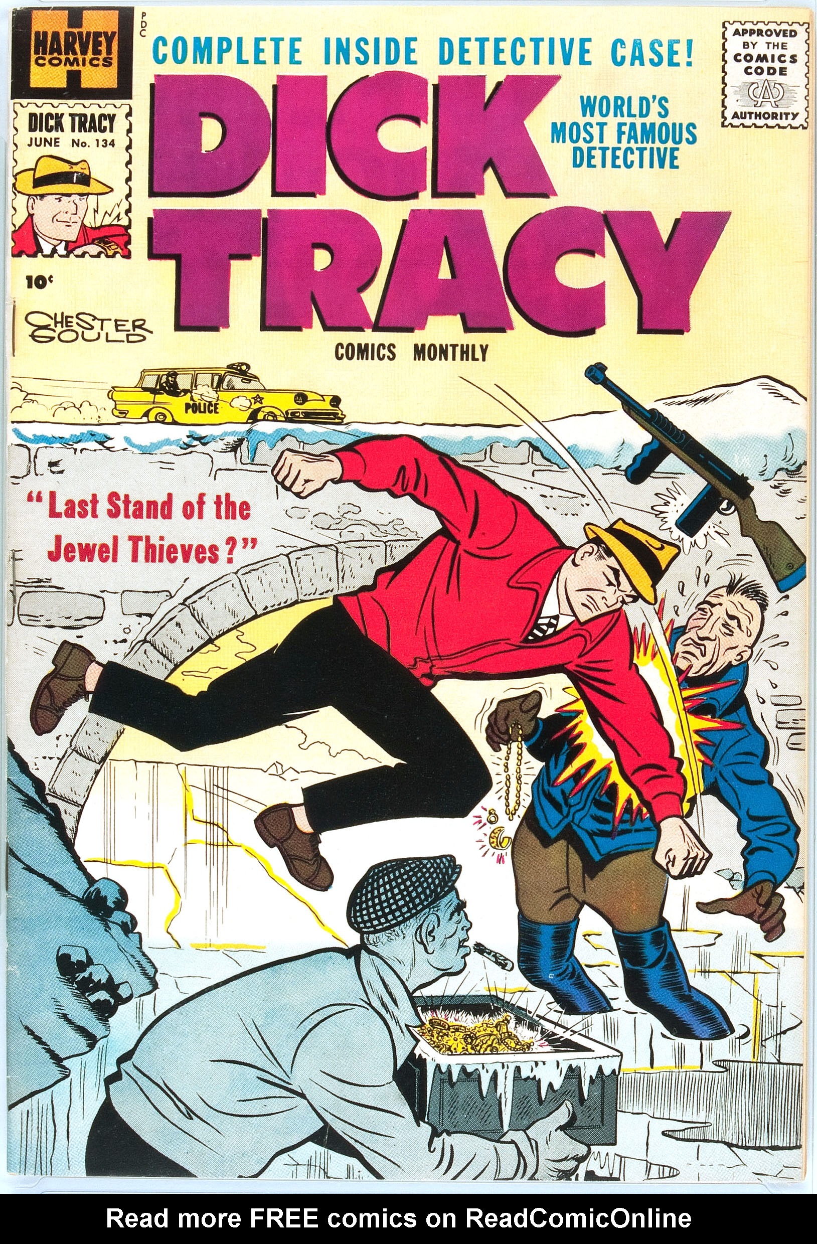 Read online Dick Tracy comic -  Issue #134 - 1