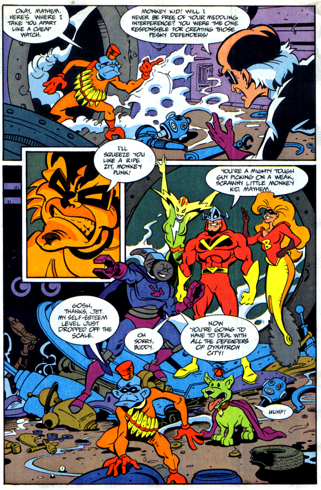 Read online Defenders of Dynatron City comic -  Issue #1 - 8