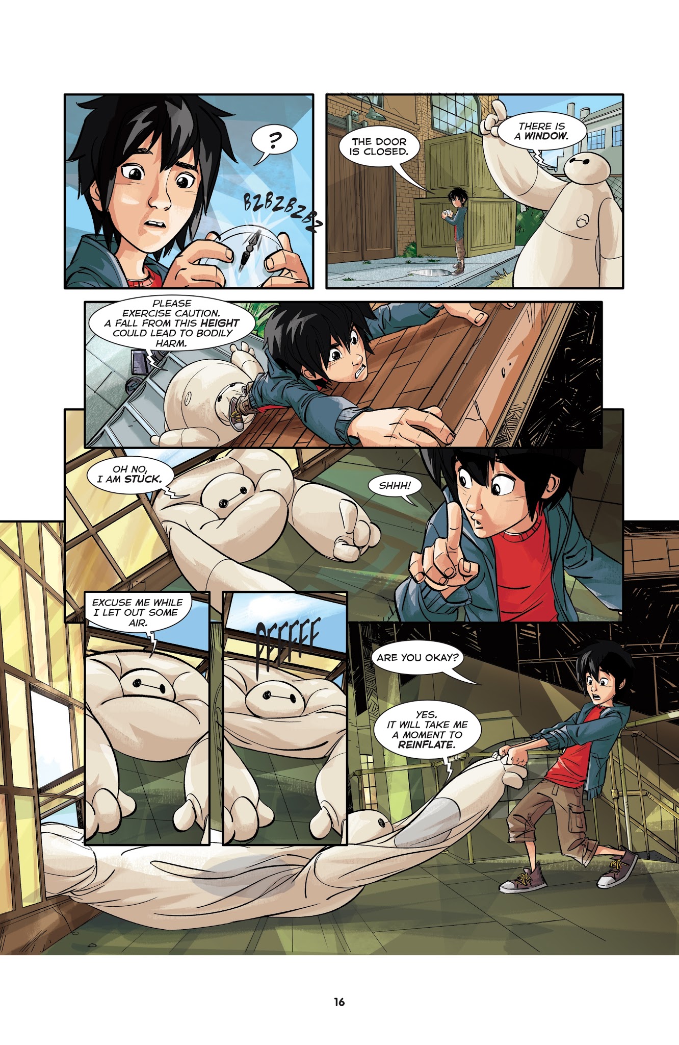 Read online Disney Big Hero 6: Heroes of San Fransokyo comic -  Issue # Full - 16